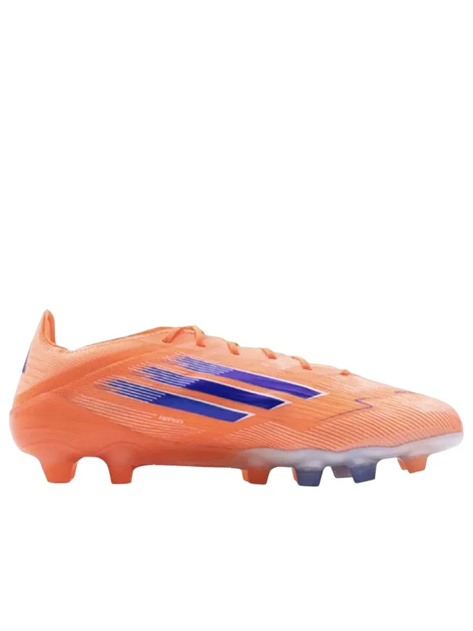 Кроссовки Adidas F50 ELITE HG/AG 'Оранжево-сине-белый' JH7646 — изображение 2 из 3, оранжевый