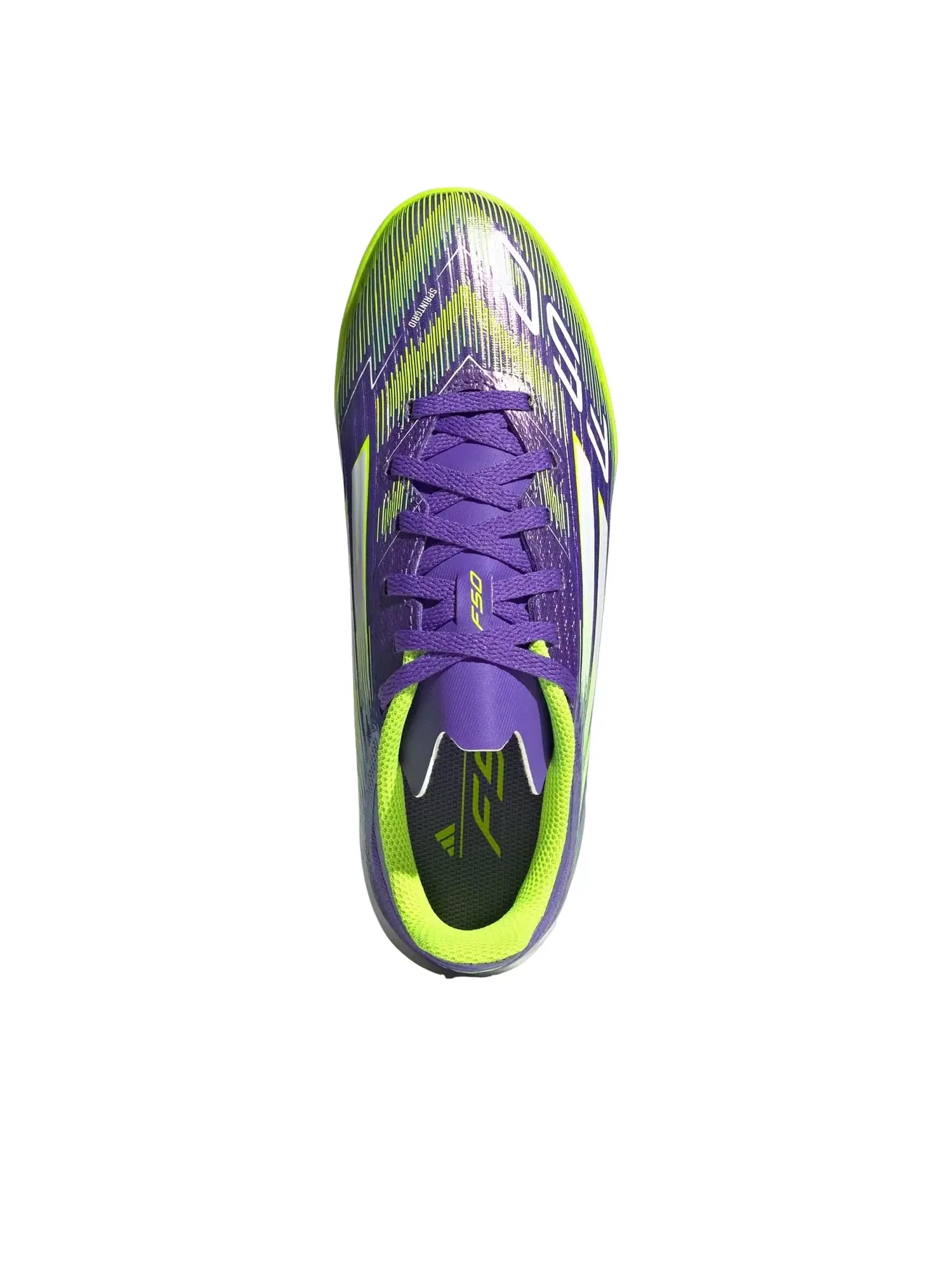 Кроссовки Adidas F50 League Indoor 'Purple Rush Cloud White Lucid Lemon' JH7750 — изображение 4 из 6, фиолетовый