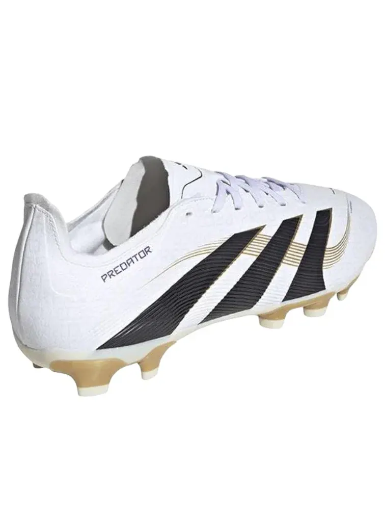 Кроссовки Adidas Predator League HG/AG 'Cloud White Core Black Gold Metallic' JI1138 — изображение 3 из 5, белый