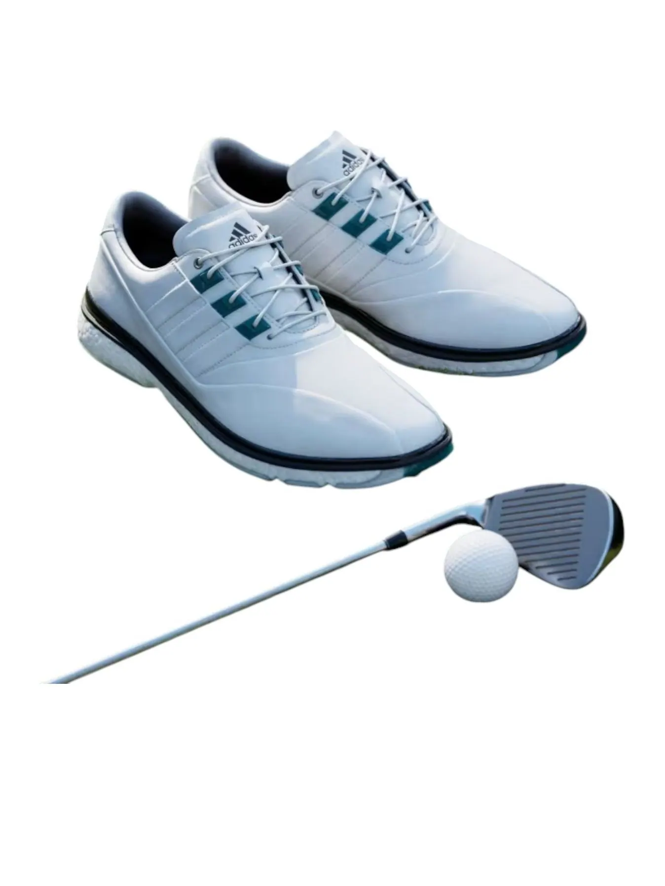 Гольф-клюшка Adidas Equipment 93 Spikeless Golf 'Cloud White Equipment Green' — изображение 3 из 4, белый/зеленый/черный