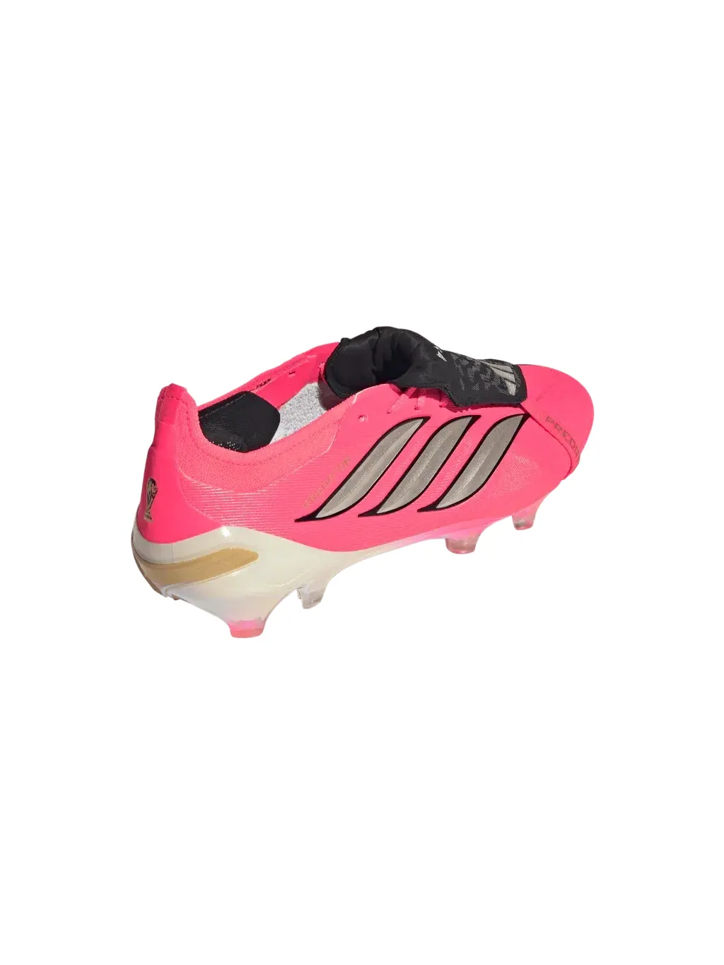 Мужские футбольные бутсы Predator Elite Fold-Over FG Adidas — изображение 3 из 6, розовый