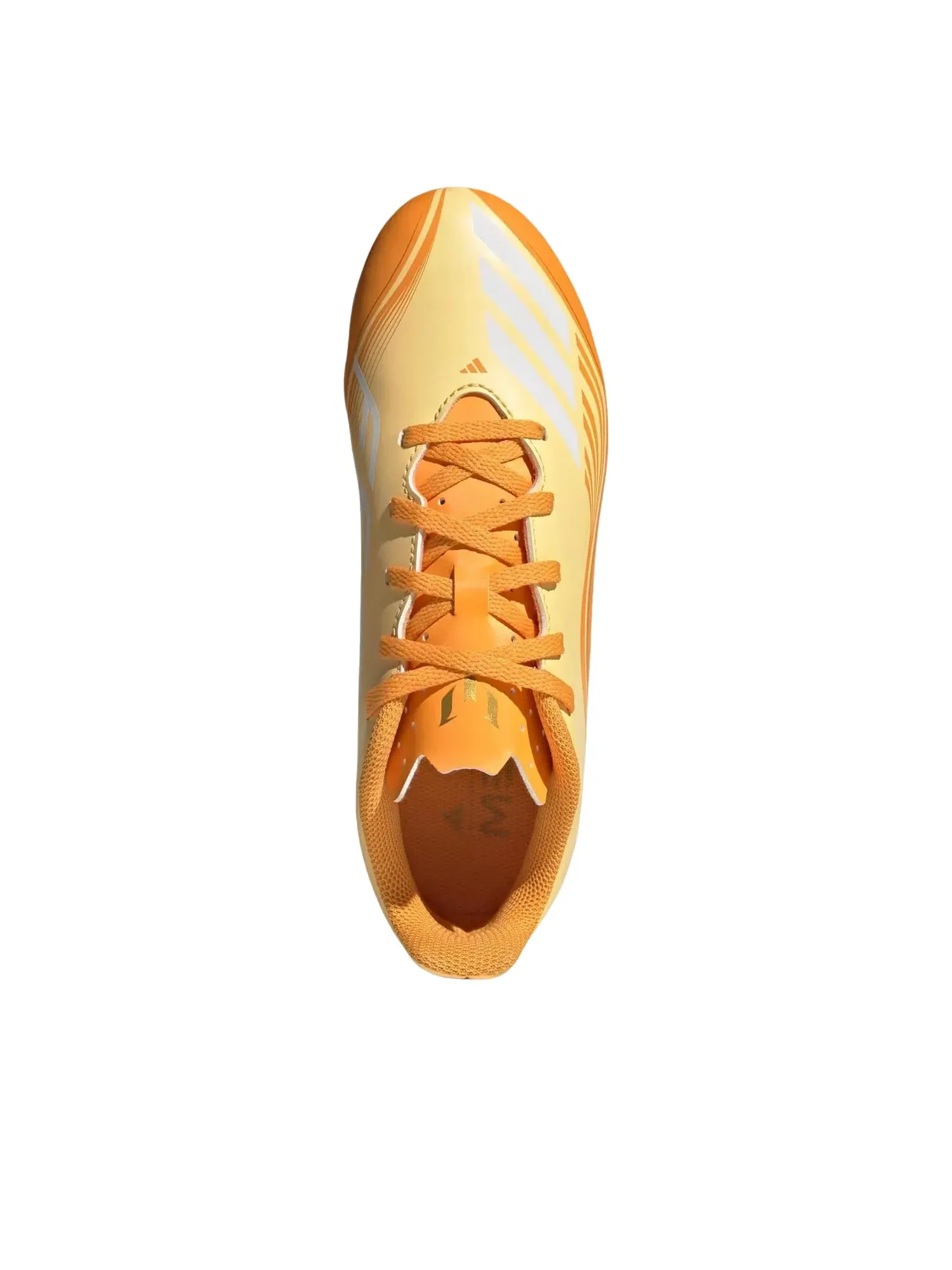 Кроссовки Adidas F50 Club FG/MG Messi Hora Dorada Pack 'Ice Tangerine Gold Metallic Pure Tangerine' JQ0951, оранжевый