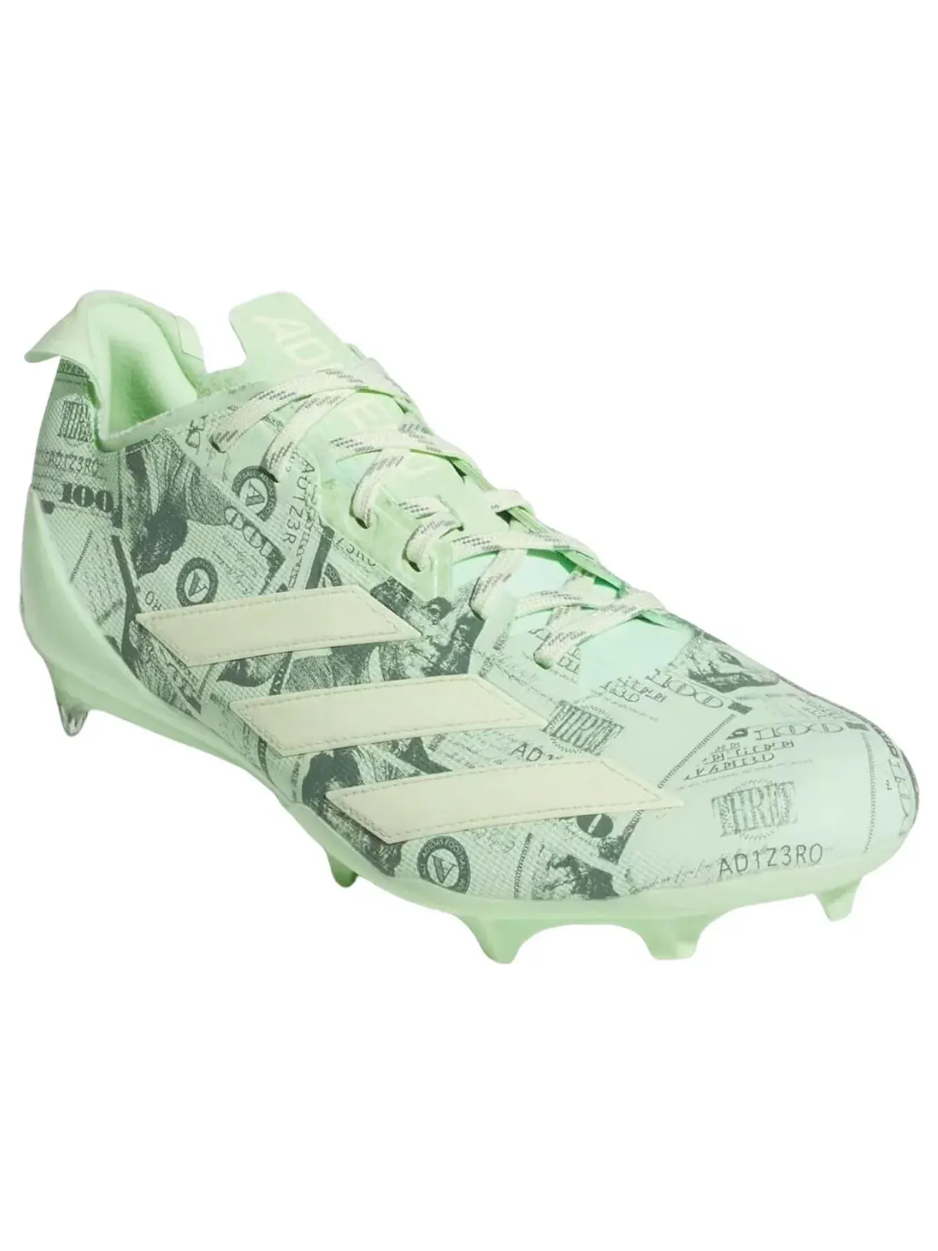 Бутсы Adidas Adizero Electric II 'Currency Neutral Semi Green Spark' — изображение 2 из 6, зеленый