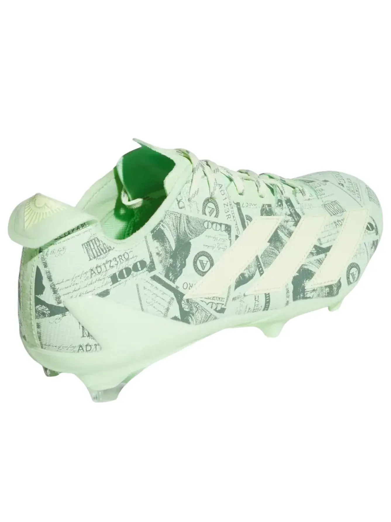 Бутсы Adidas Adizero Electric II 'Currency Neutral Semi Green Spark' — изображение 3 из 6, зеленый