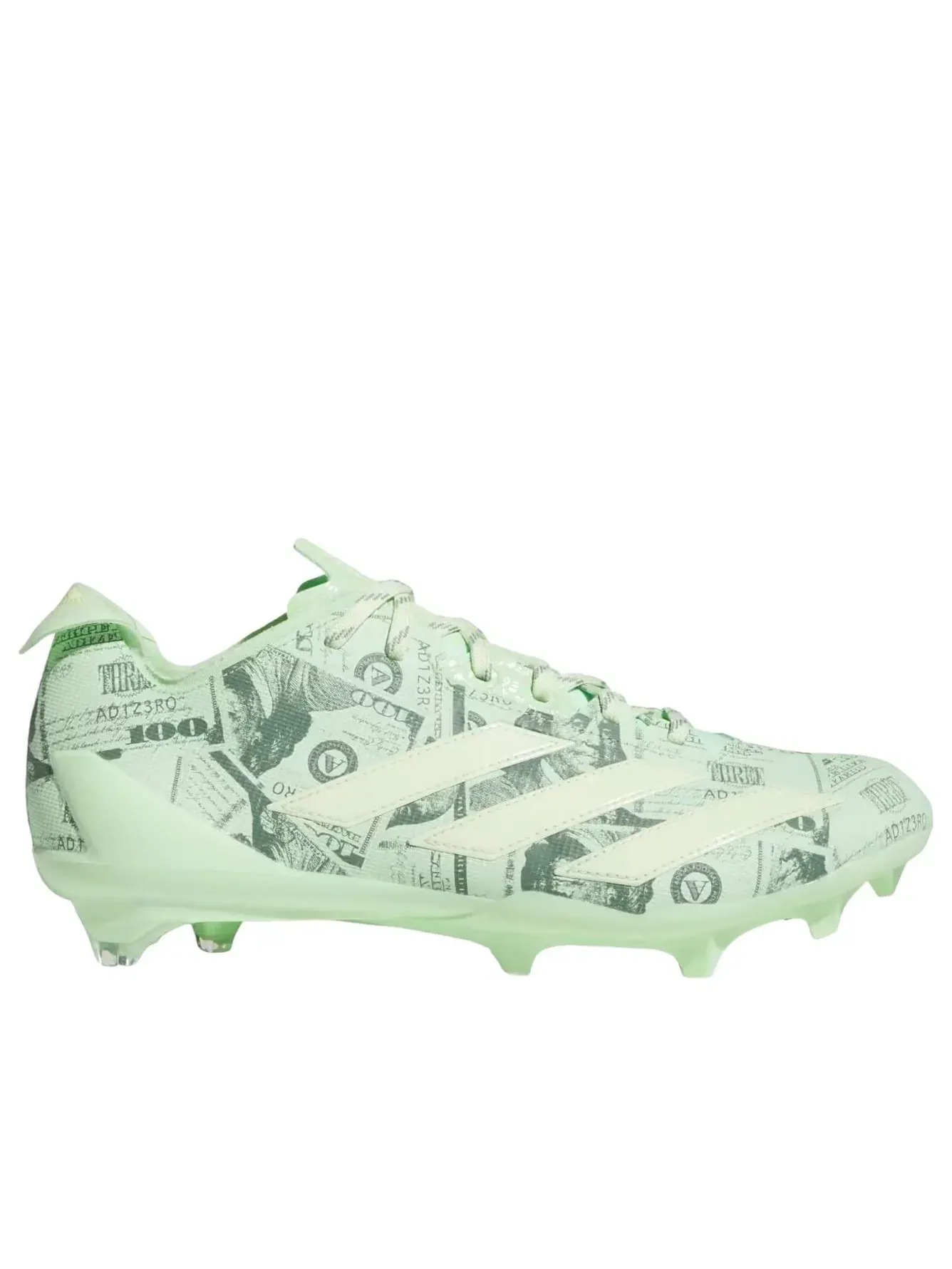 Бутсы Adidas Adizero Electric II 'Currency Neutral Semi Green Spark' — изображение 6 из 6, зеленый