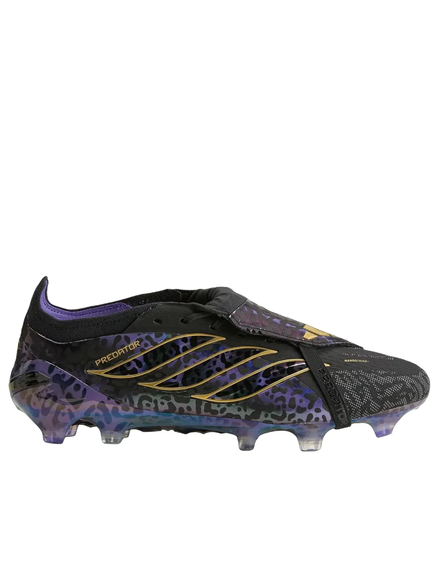 Кроссовки Adidas Predator Elite Fold-Over Tongue FG 'Kaka Onca Pintada' JR4433 — изображение 2 из 3, черный