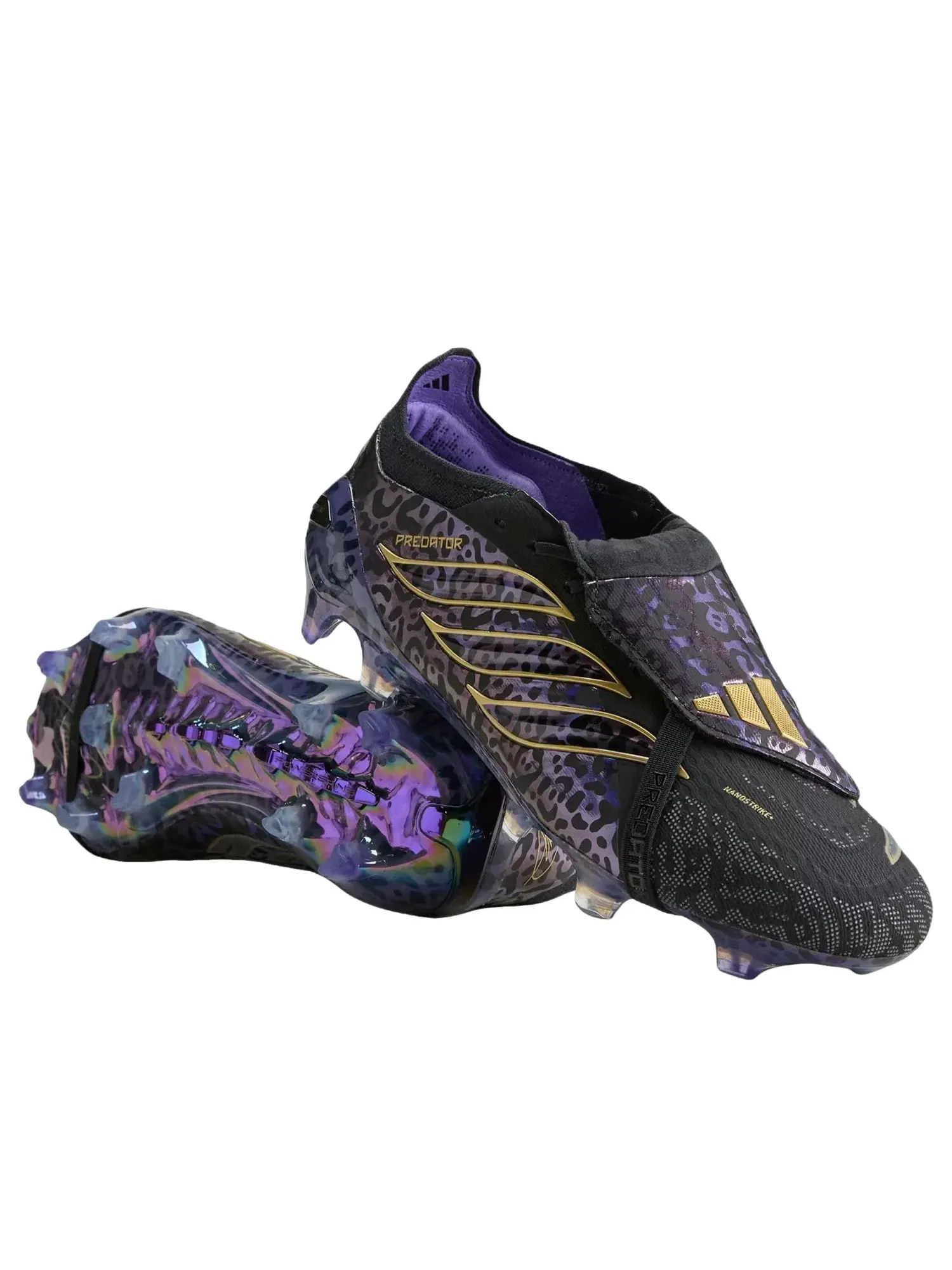 Кроссовки Adidas Predator Elite Fold-Over Tongue FG 'Kaka Onca Pintada' JR4433 — изображение 3 из 3, черный