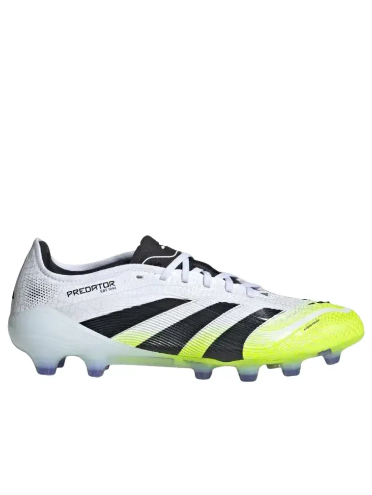 Кроссовки Adidas Predator Pro HG 'Cloud White Core Black Lucid Lemon' JR4516 — изображение 2 из 6, белый