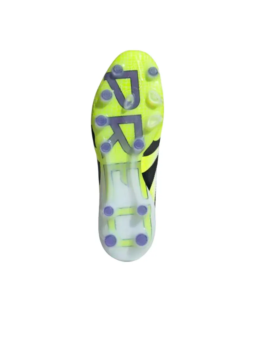 Кроссовки Adidas Predator Pro HG 'Cloud White Core Black Lucid Lemon' JR4516 — изображение 6 из 6, белый