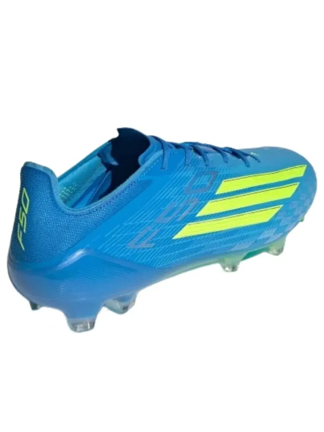 Футбольные бутсы Adidas F50 Elite FG 'Lucid Ray Blue Solar Yellow' — изображение 5 из 5, синий