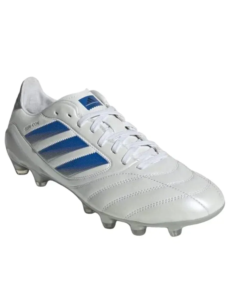 Мужские бутсы для футбола с кожаным верхом Copa Icon 2 Pro Adidas — изображение 3 из 6, белый