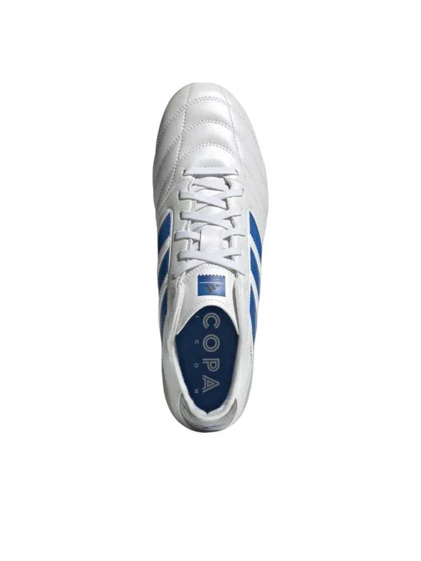 Мужские бутсы для футбола с кожаным верхом Copa Icon 2 Pro Adidas — изображение 5 из 6, белый