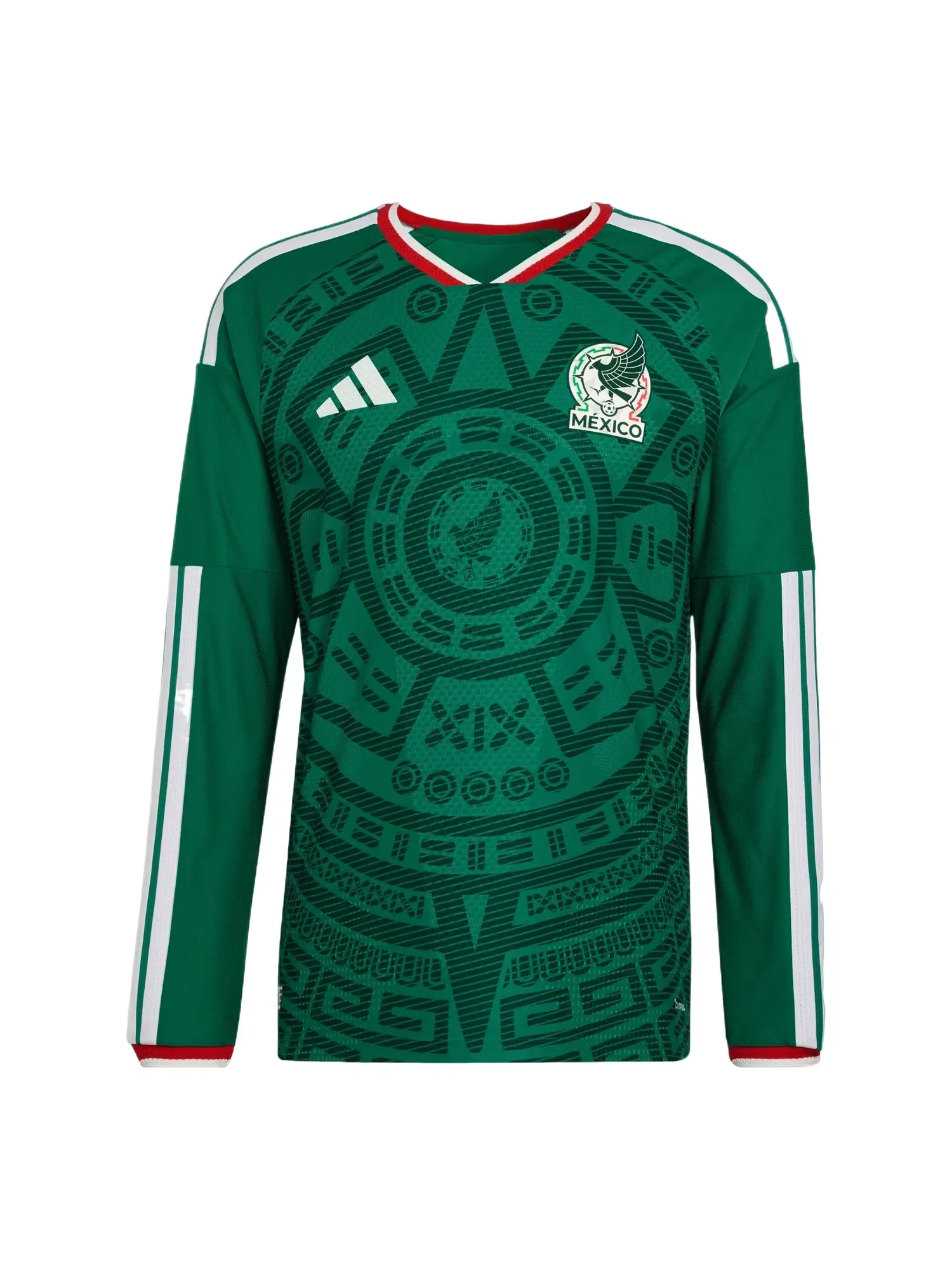 Мужская футболка с длинным рукавом Mexico 26 Home Authentic Adidas — 1