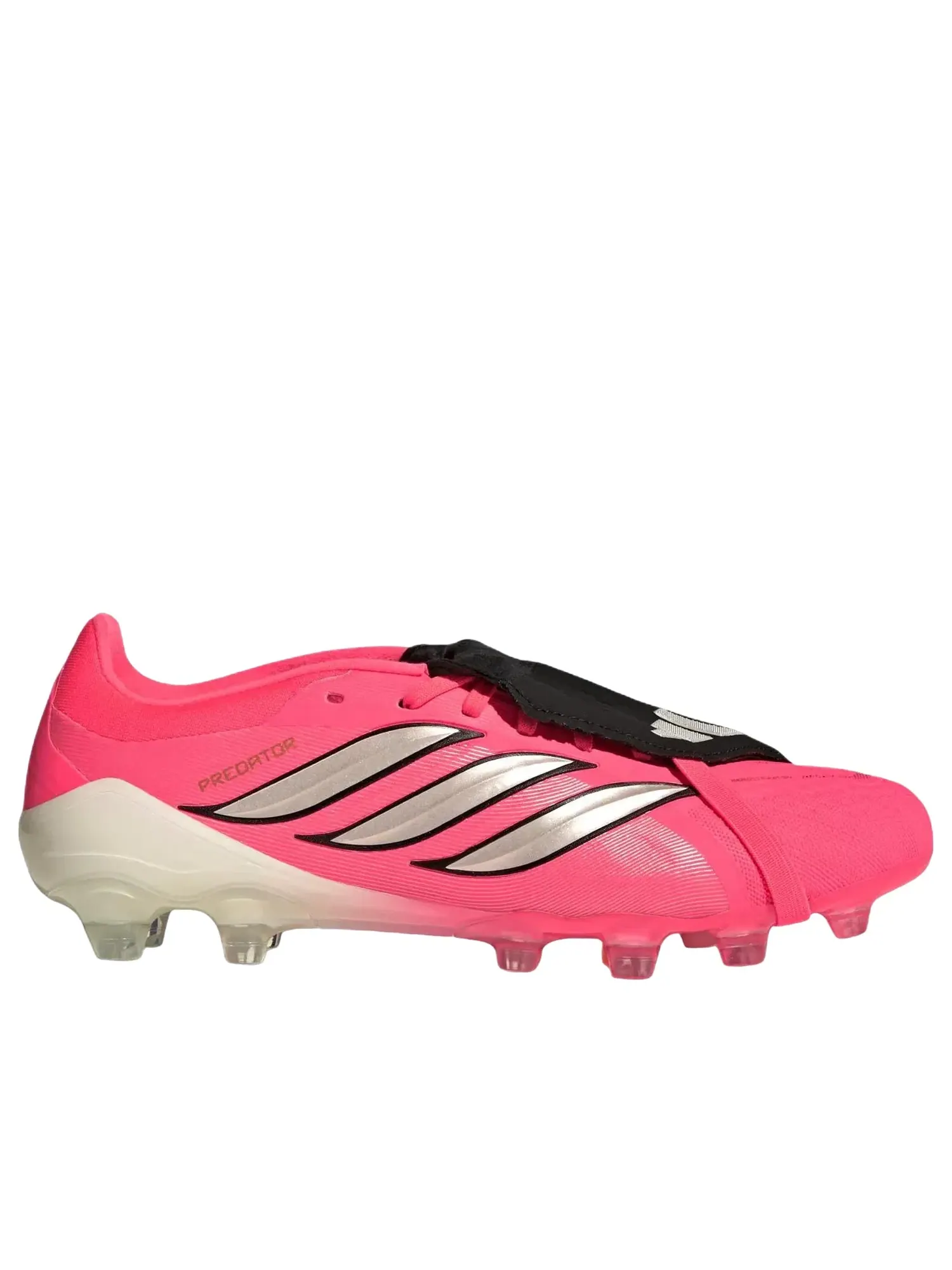 Мужские бутсы для футбола с длинным язычком Predator Pro Fold-Over Tongue Adidas — изображение 2 из 4, красный