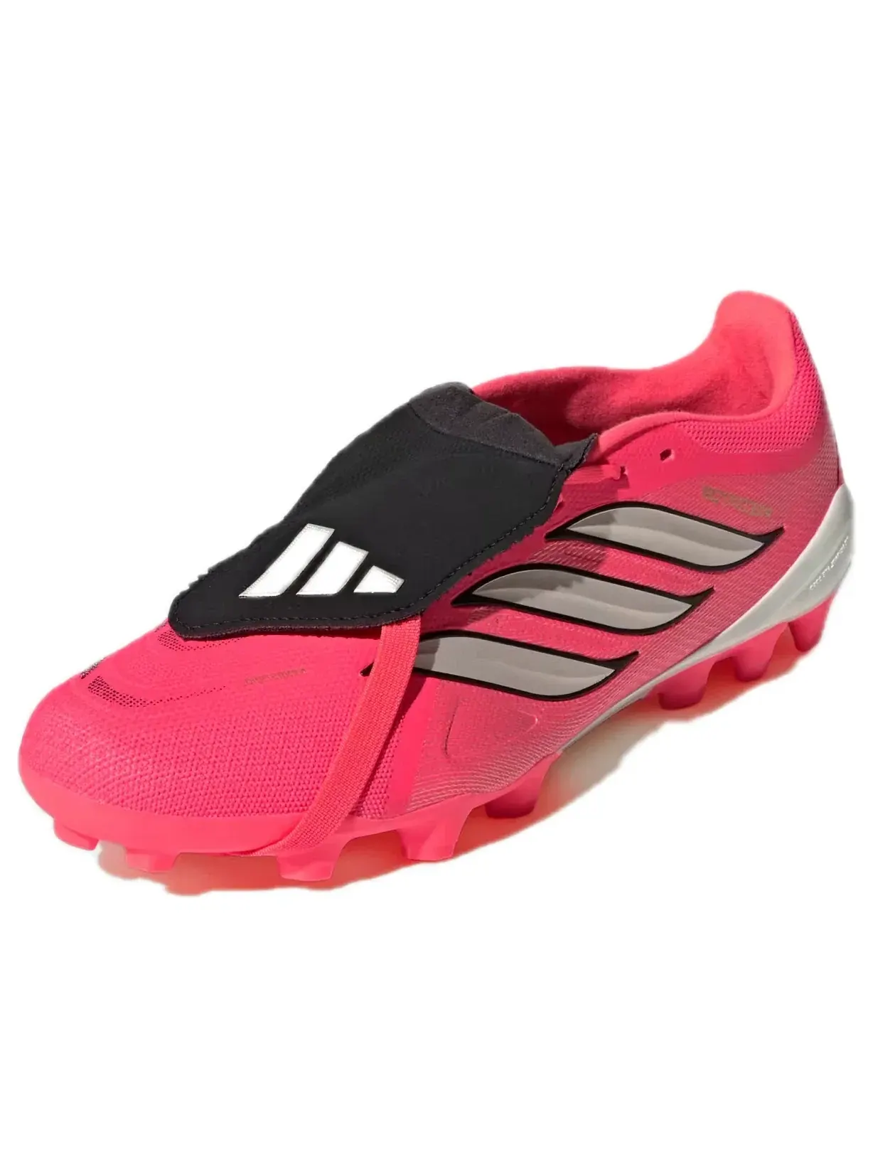 Мужские бутсы с шнуровкой модель Predator League AG Adidas — изображение 2 из 6, розовый