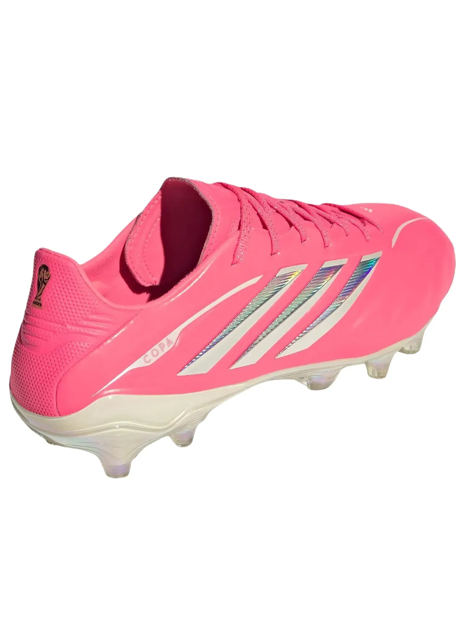 Мужские бутсы для футбола с шнуровкой Copa Pure IV Elite FG Adidas — изображение 4 из 6, красный