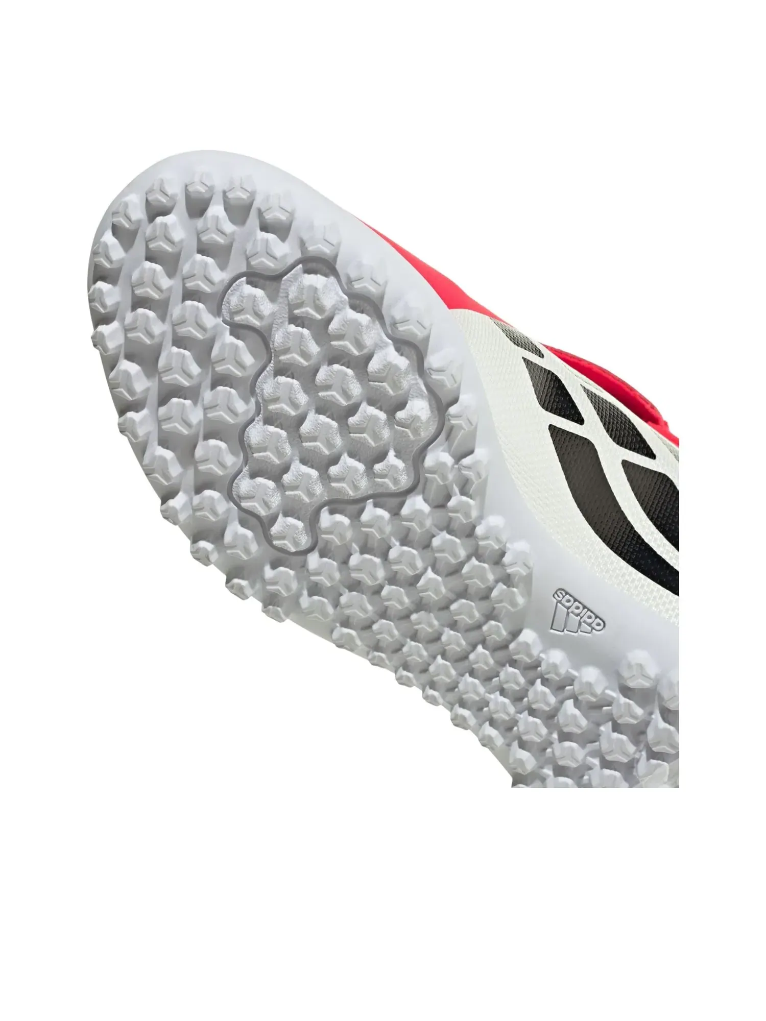Футбольные бутсы Adidas Predator Club с откидным язычком для искусственного газона — изображение 7 из 9, красный