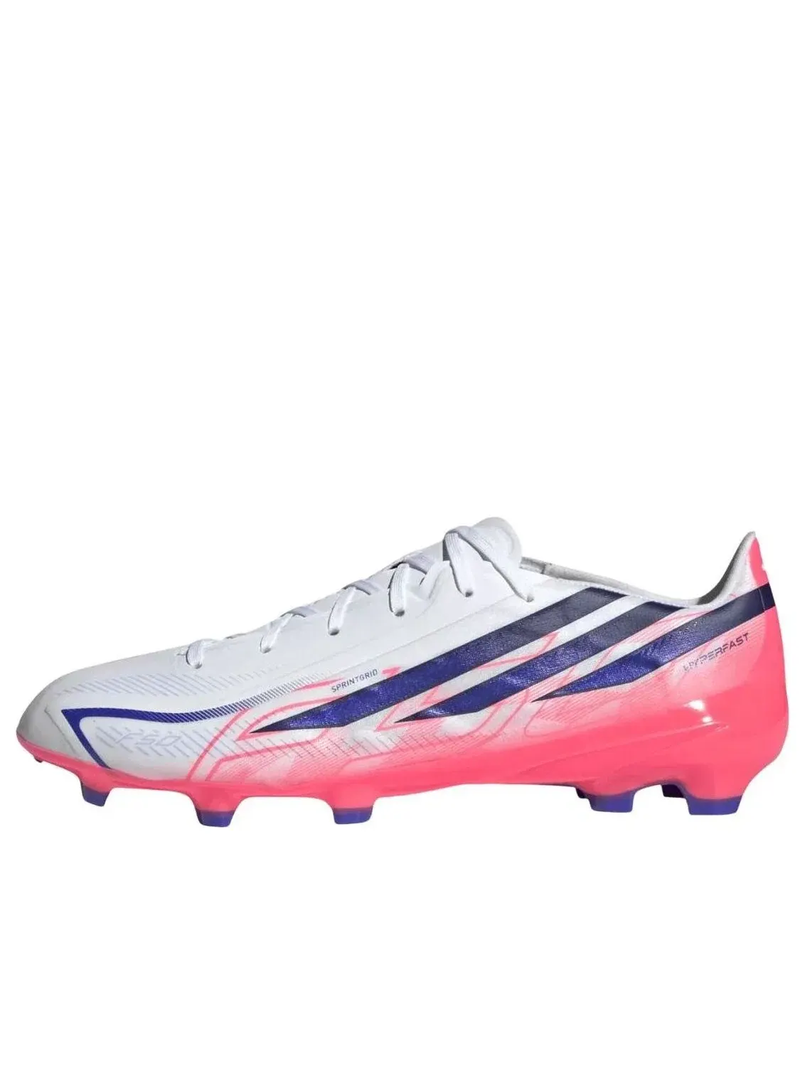 Мужские бутсы для футбола с принтом F50 Hyperfast League FG Adidas — изображение 1 из 5, белый