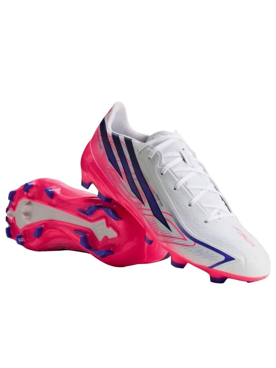 Мужские бутсы для футбола с принтом F50 Hyperfast League FG Adidas — изображение 5 из 5, белый