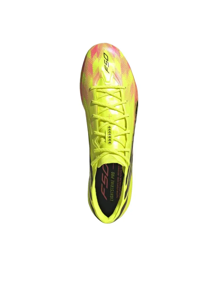 Кроссовки Adidas F50 Hyperfast Elite FG 'Team Solar Yellow' KJ3431 — изображение 2 из 6, желтый