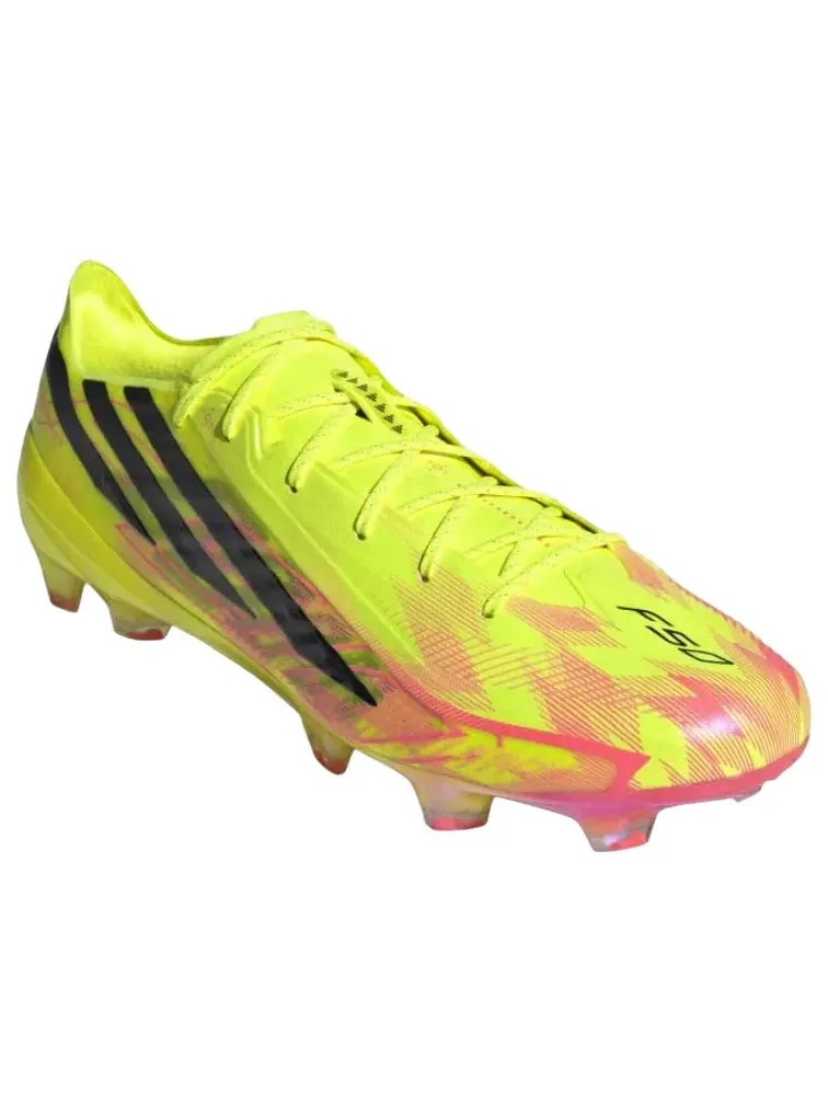 Кроссовки Adidas F50 Hyperfast Elite FG 'Team Solar Yellow' KJ3431 — изображение 4 из 6, желтый