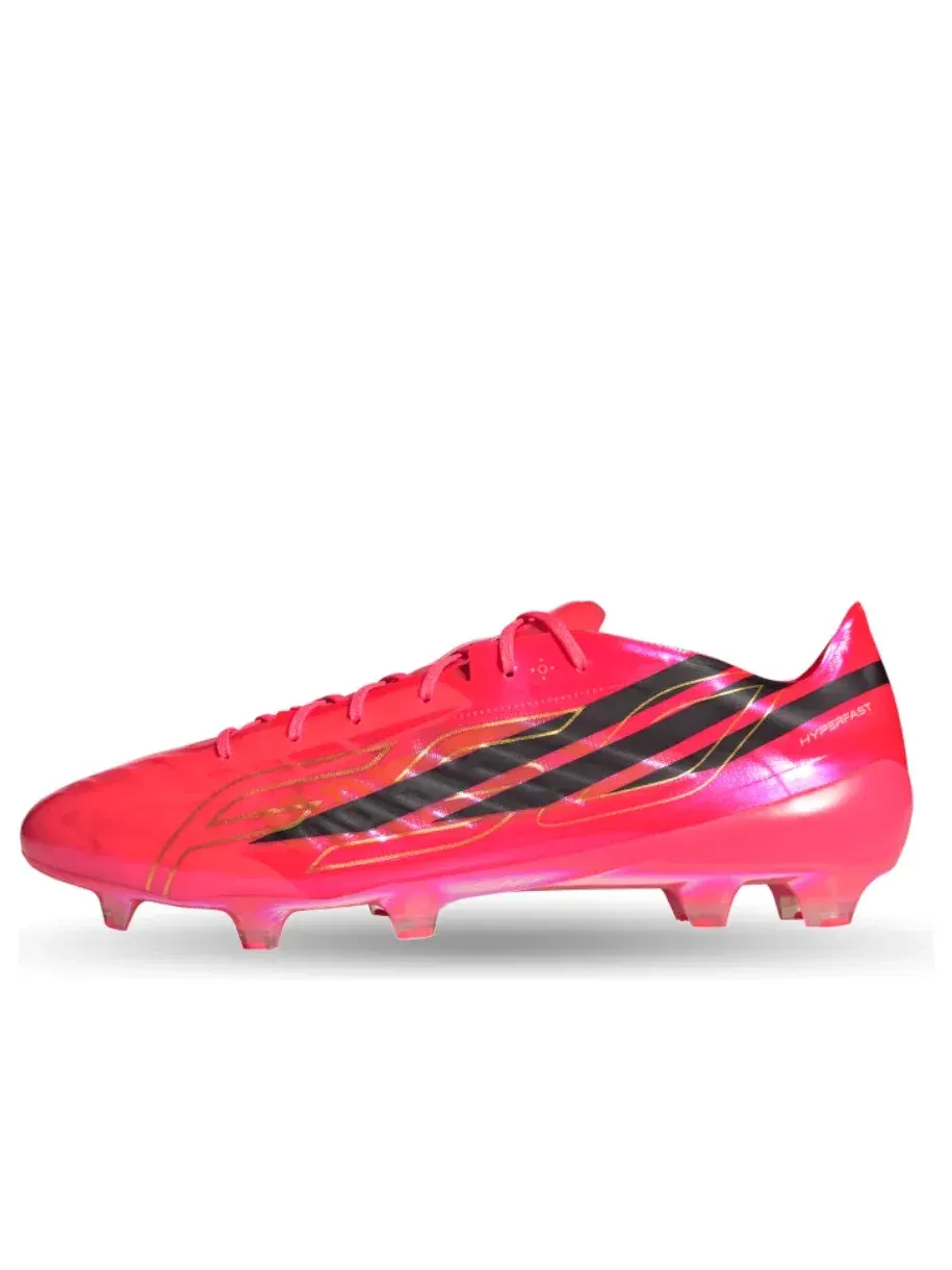 Мужские бутсы для футбола с принтом F50 Hyperfast Road To Glory Pack Adidas — изображение 1 из 5, розовый