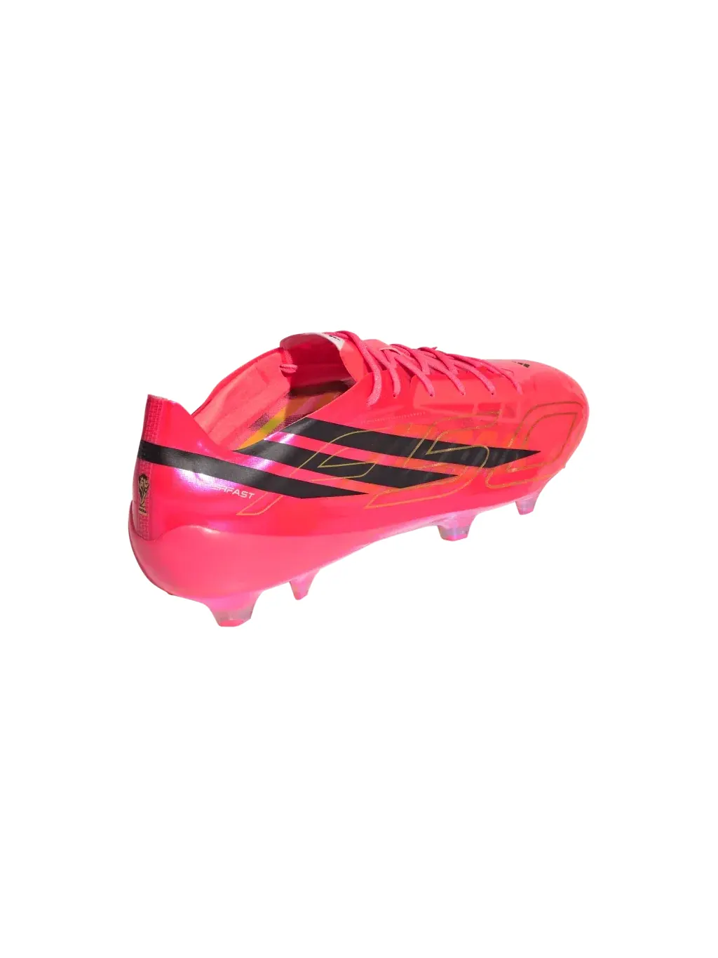 Мужские бутсы для футбола с принтом F50 Hyperfast Road To Glory Pack Adidas — изображение 5 из 5, розовый