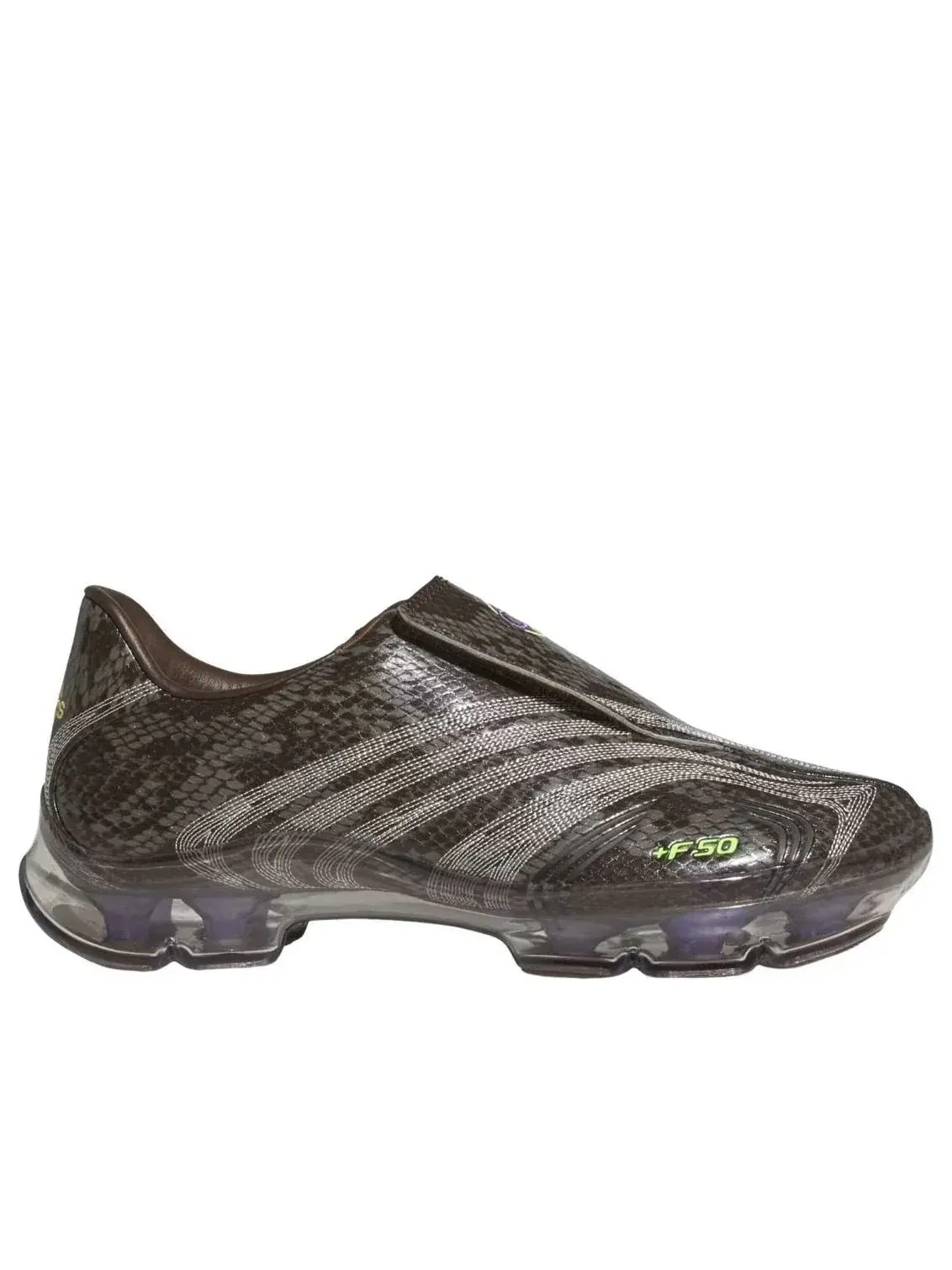 Бутсы футбольные Adidas x The Whitaker Group F50 Adiframe 'Snakeskin' — изображение 2 из 5, коричневый