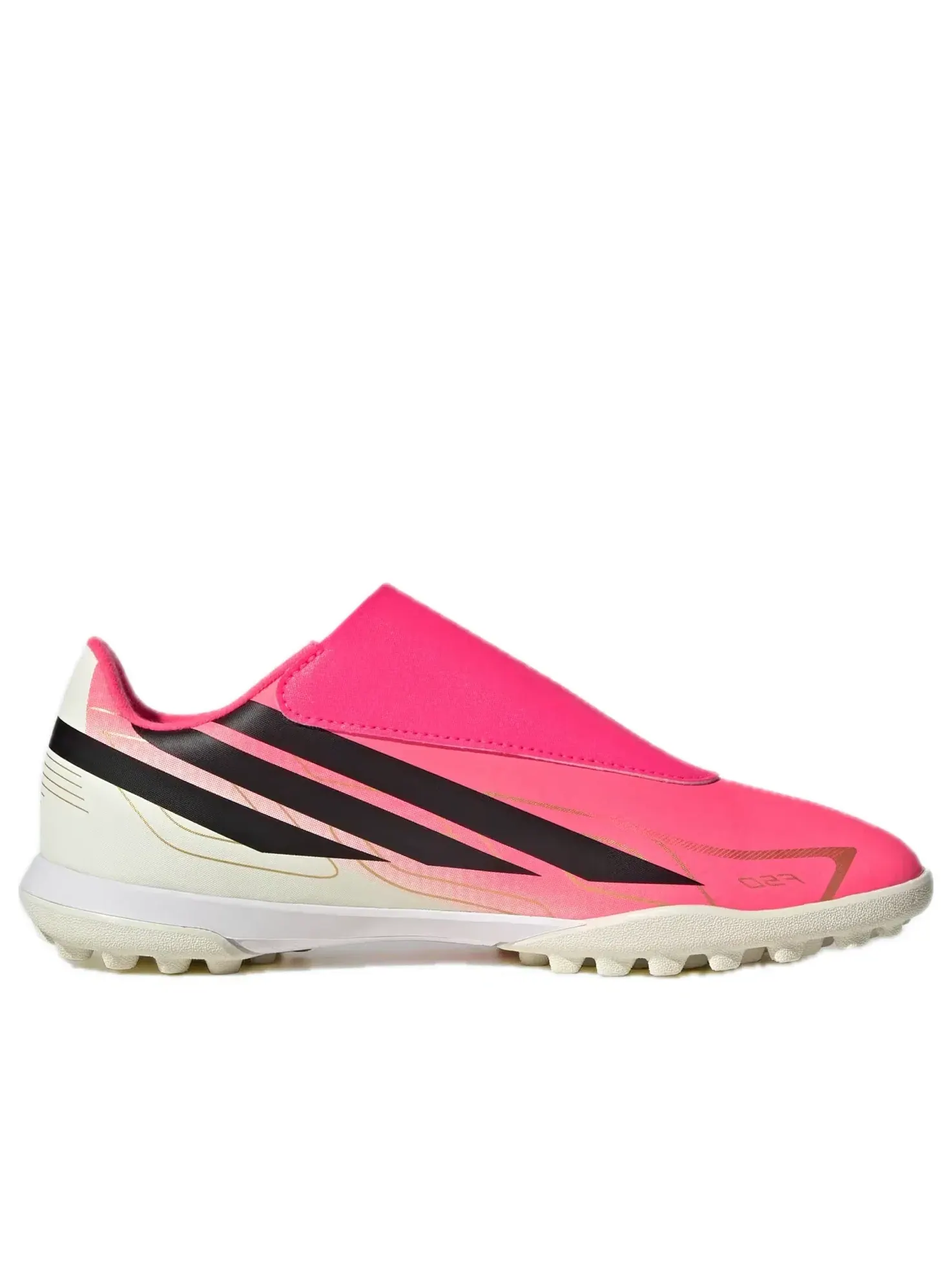 Детские бутсы для футбола с липучкой F50 Hyperfast Road To Glory Pack Adidas — изображение 4 из 6, розовый