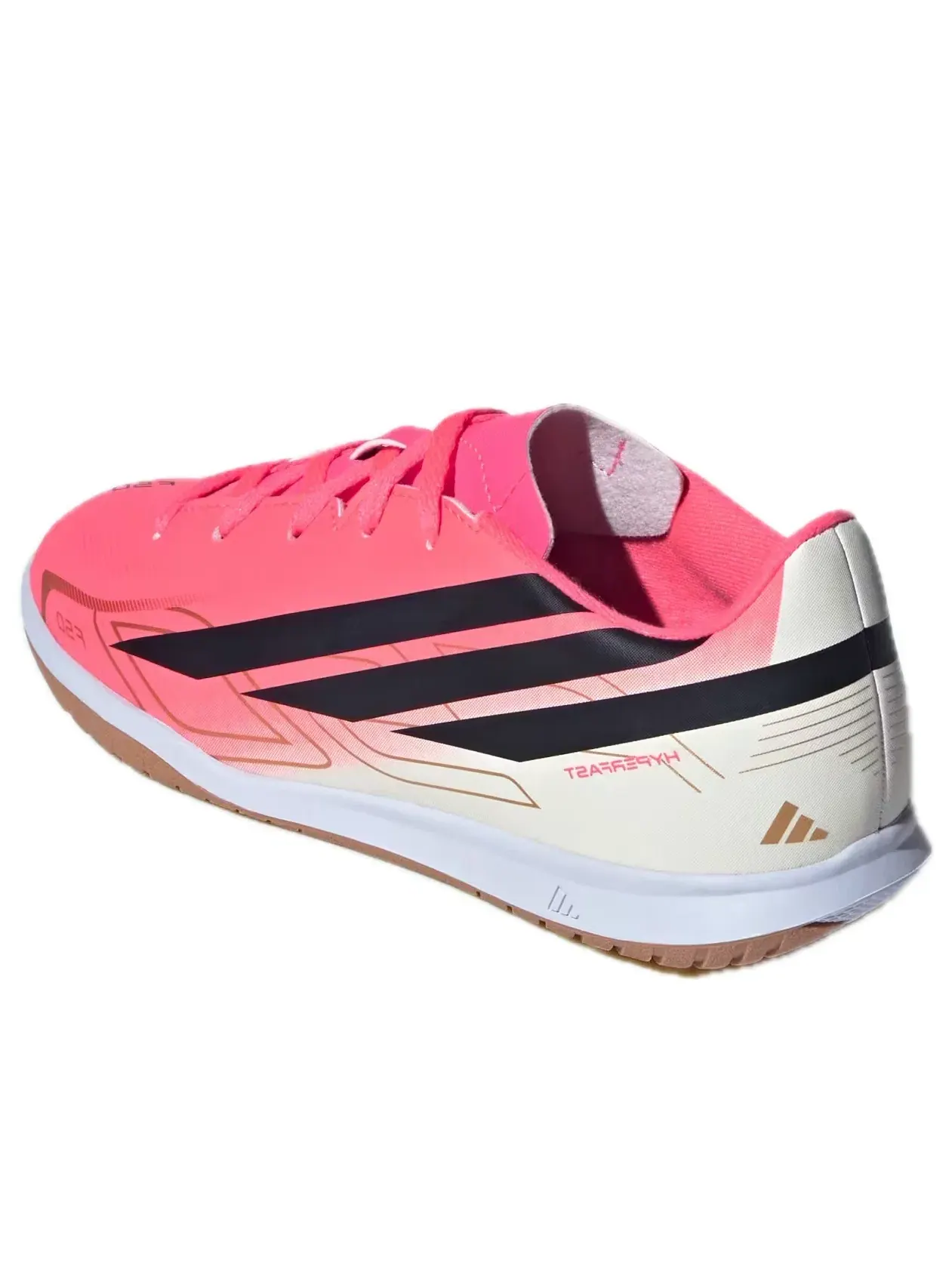 Детские бутсы для футбола с шнуровкой Road To Glory Pack Adidas — изображение 2 из 6, розовый