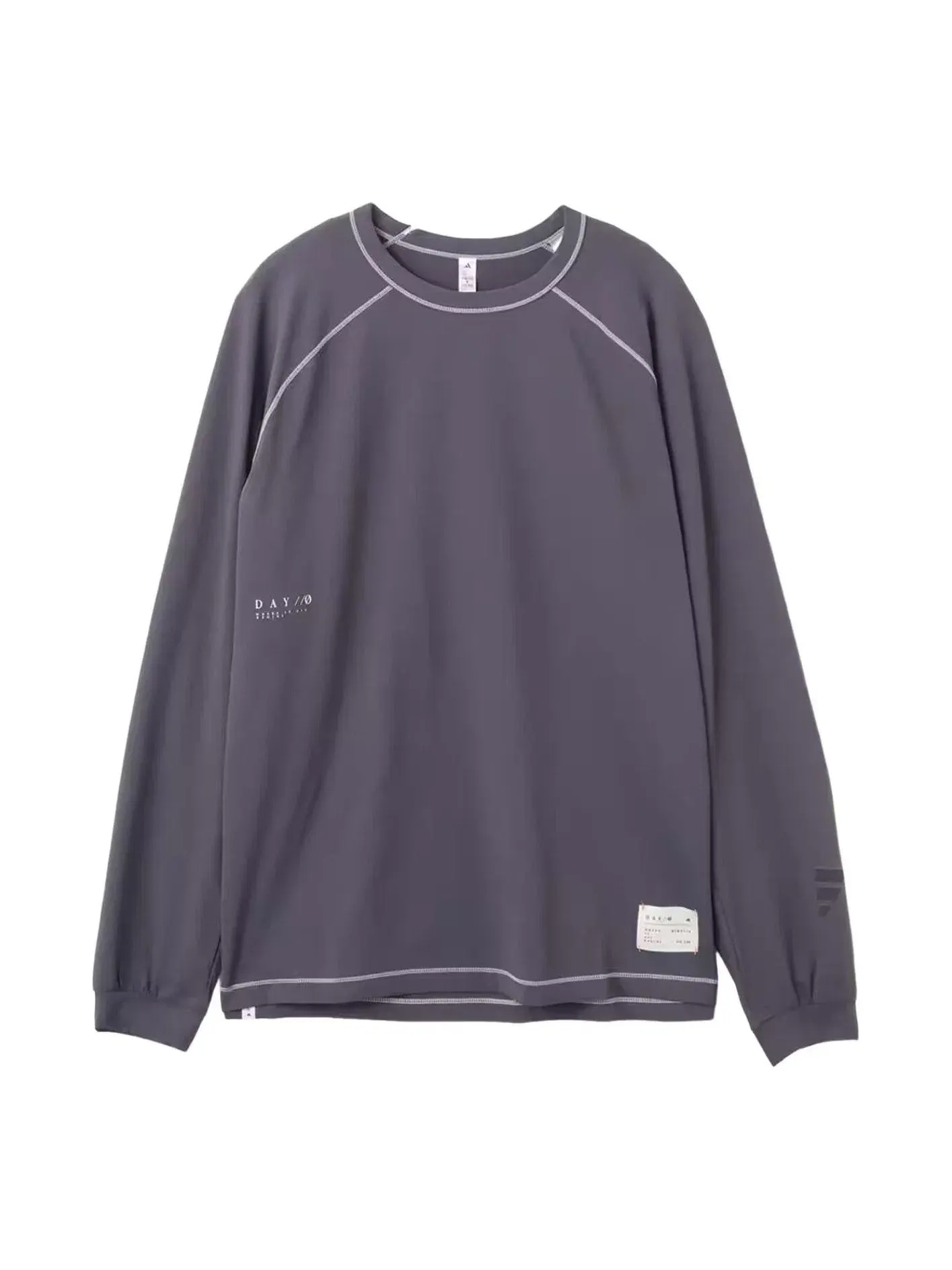 Мужская футболка с длинным рукавом Adidas x DAY // Ø Long Sleeve T-Shirt Aurora Onix — 1