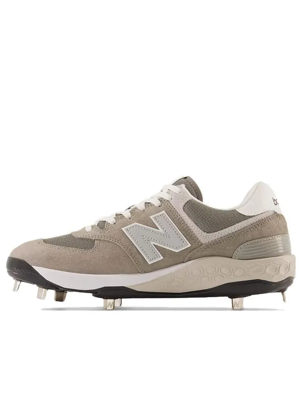Бутсы футбольные New Balance Fresh Foam X 574 Lux — изображение 1 из 4, серый