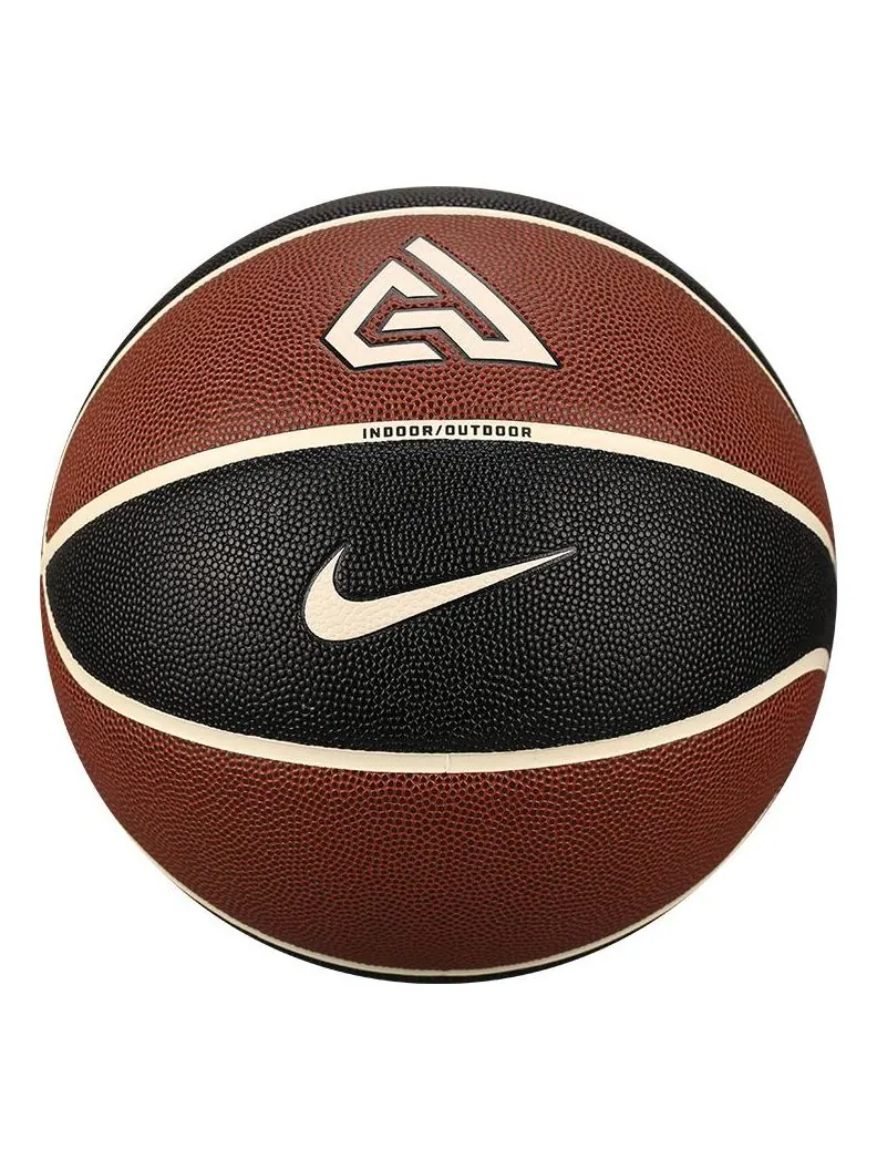 Баскетбольный мяч Nike All Court 8P 2.0 Antetokounmpo-Basketball — изображение 2 из 2, коричневый/черный