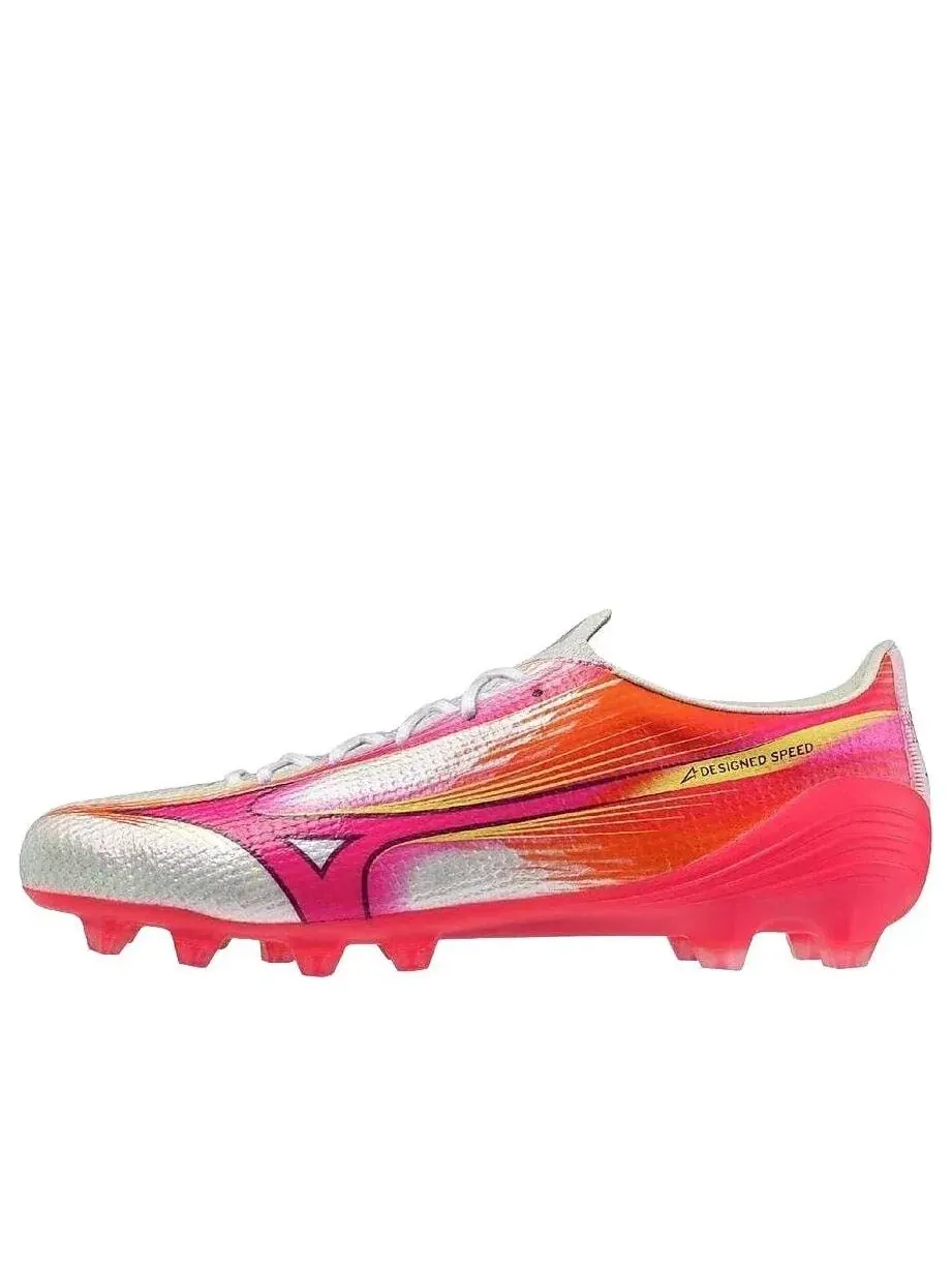 Мужские бутсы Mizuno Alpha III Japan White Pink — изображение 1 из 5, розовый