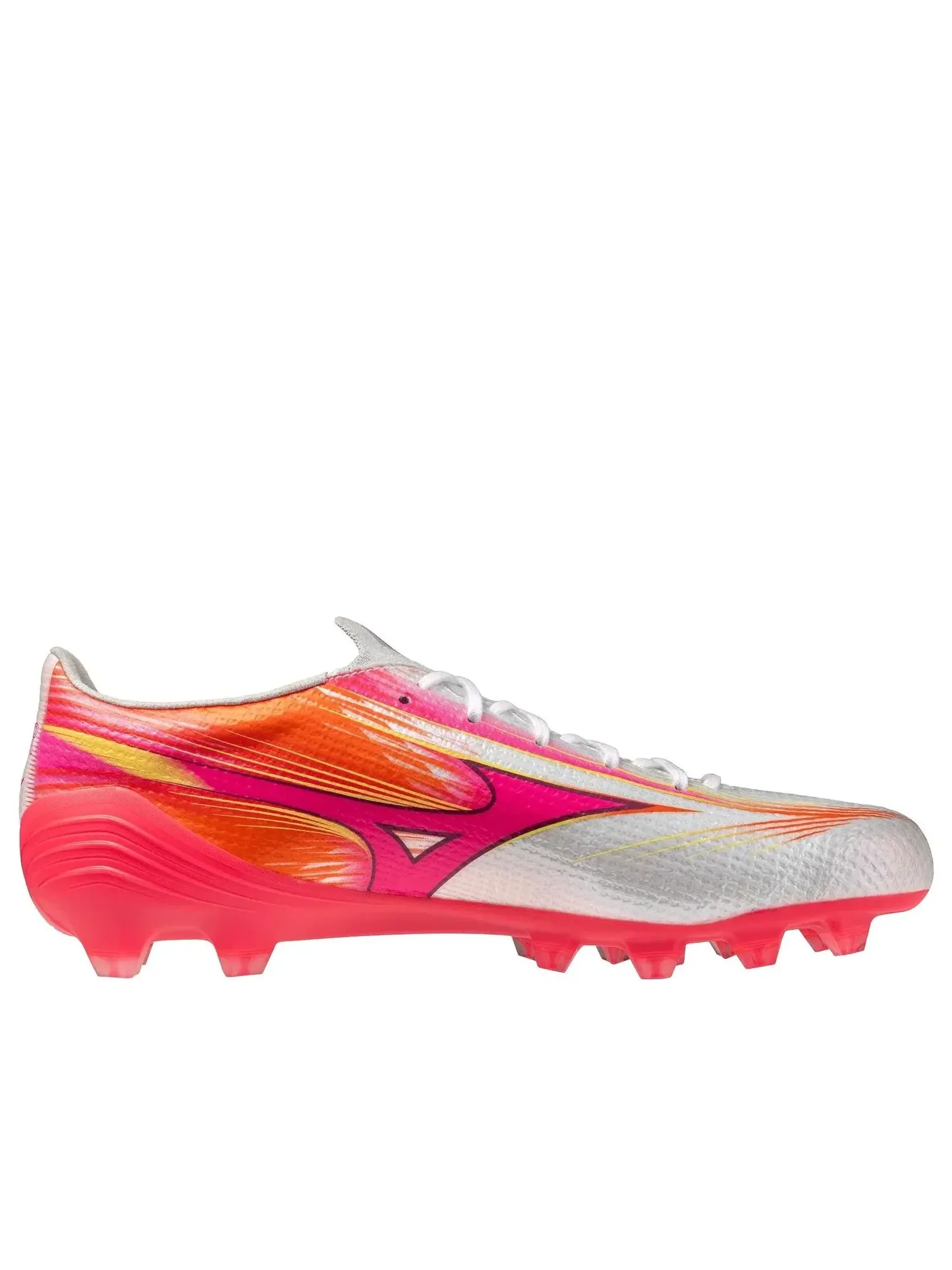 Мужские бутсы Mizuno Alpha III Japan White Pink — изображение 2 из 5, розовый