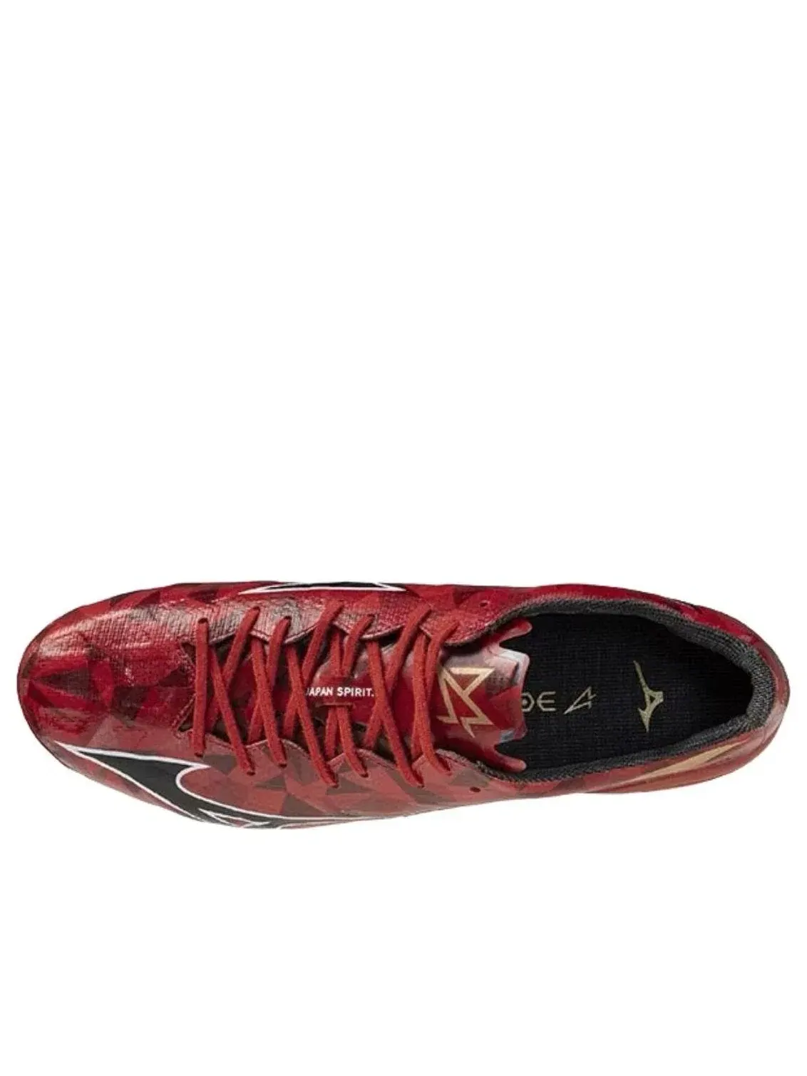 Мужские бутсы с шипами Mizuno Alpha II Japan Mix Interchangeable Studs — изображение 3 из 4, красный