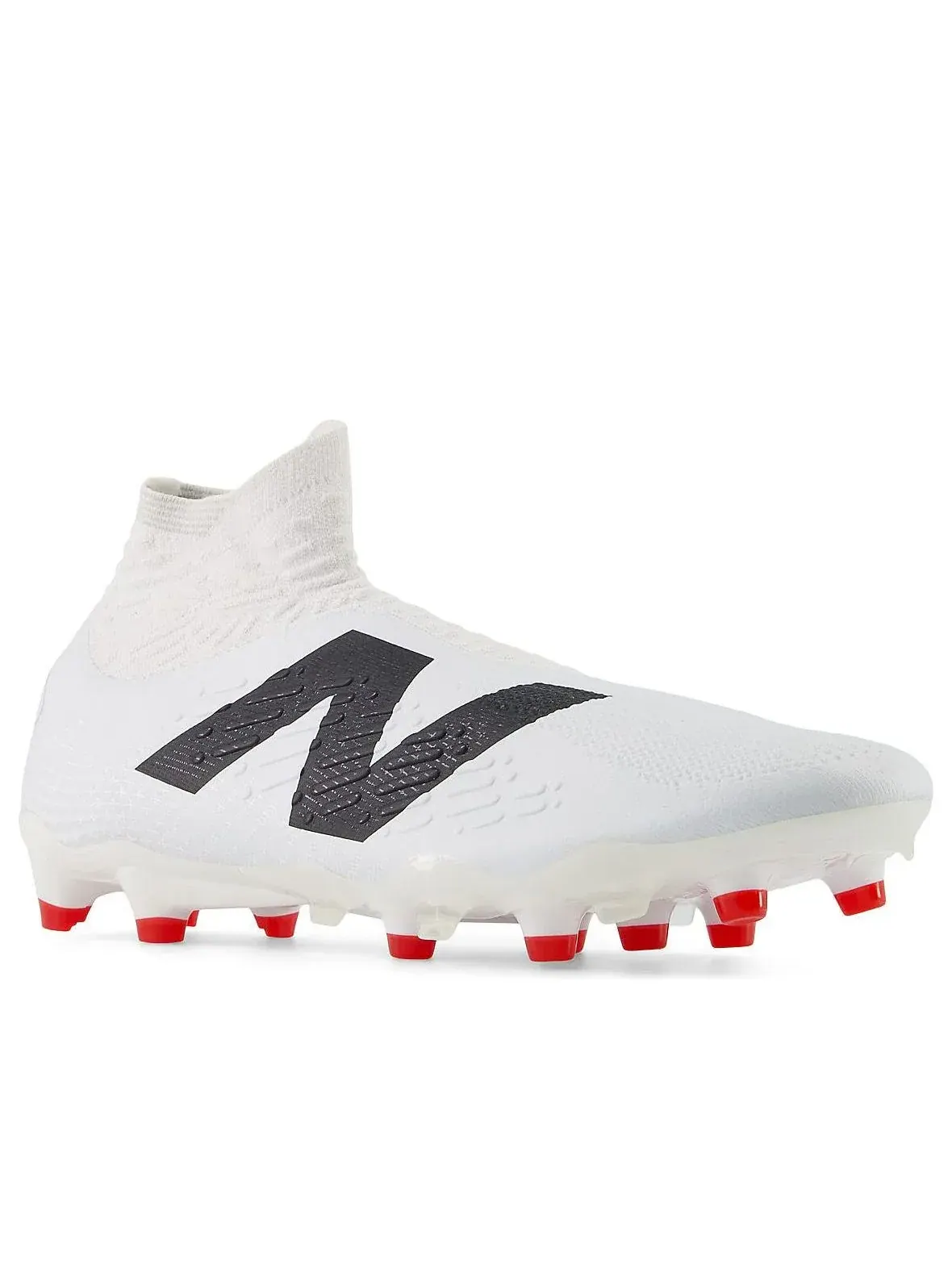 Бутсы футбольные New Balance Tekela Pro FG v4+ 'White Black True Red' — изображение 4 из 5, белый