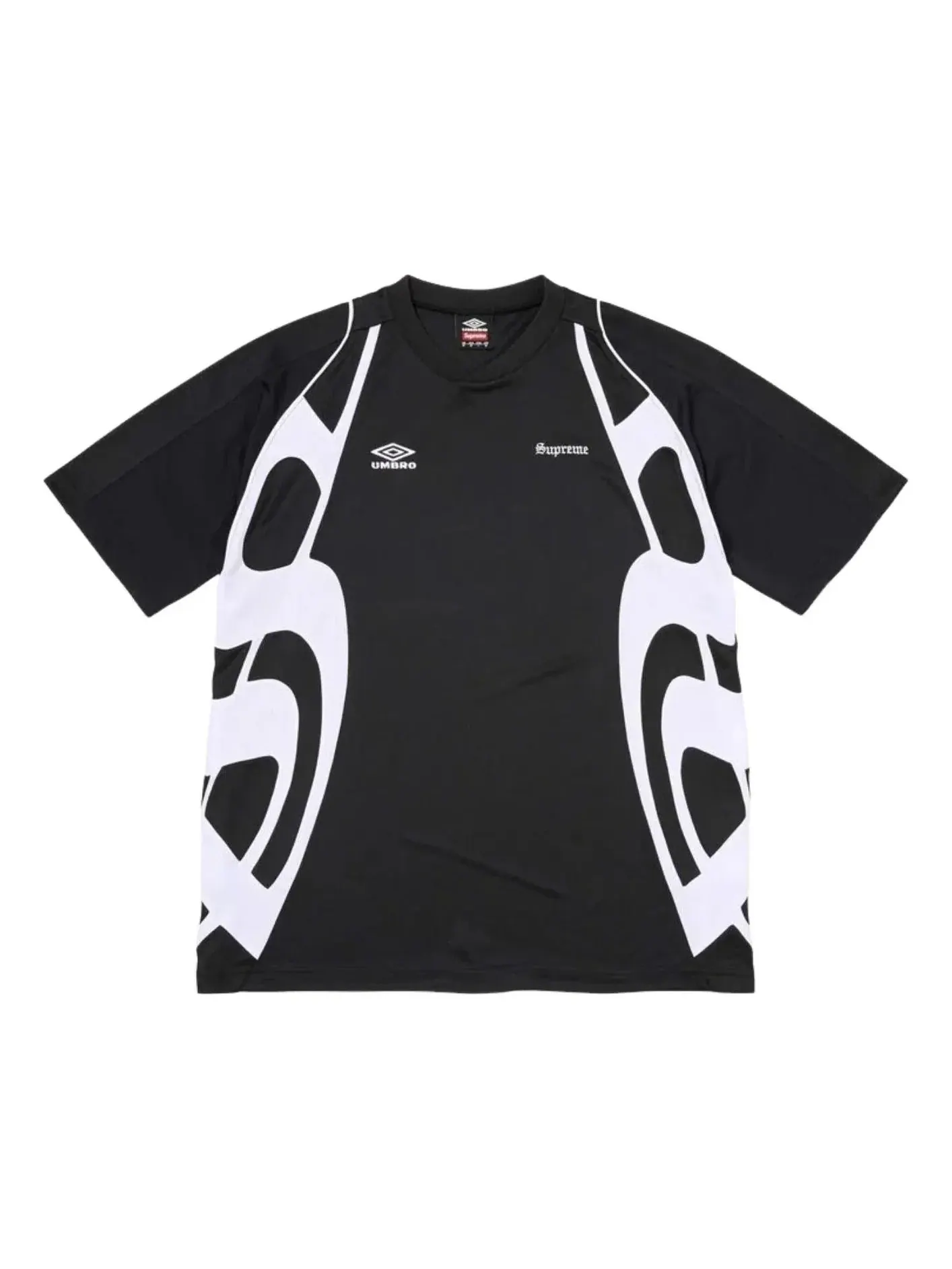 Футбольная майка Supreme x Umbro SS26 Old English 'Black' SUP-SS26-211-BLK