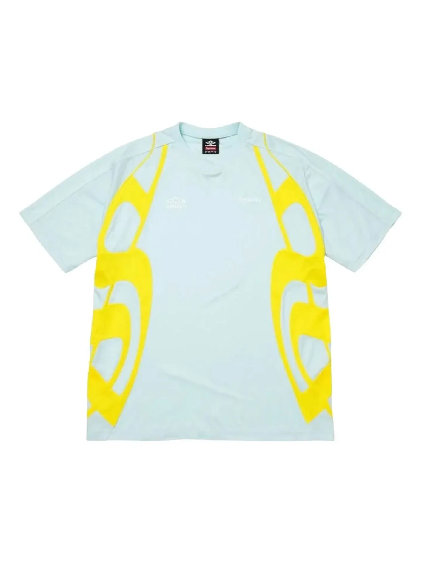 Футбольная майка Supreme x Umbro SS26 Old English 'Light Blue' SUP-SS26-211-BLU — 1
