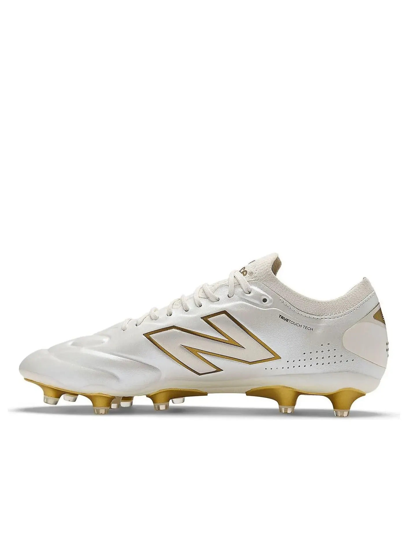 Кроссовки New Balance 442 Elite Knit FG V3 First Edition 'Sea Salt Gold Metallic' U41FM9EJ — изображение 1 из 6, белый