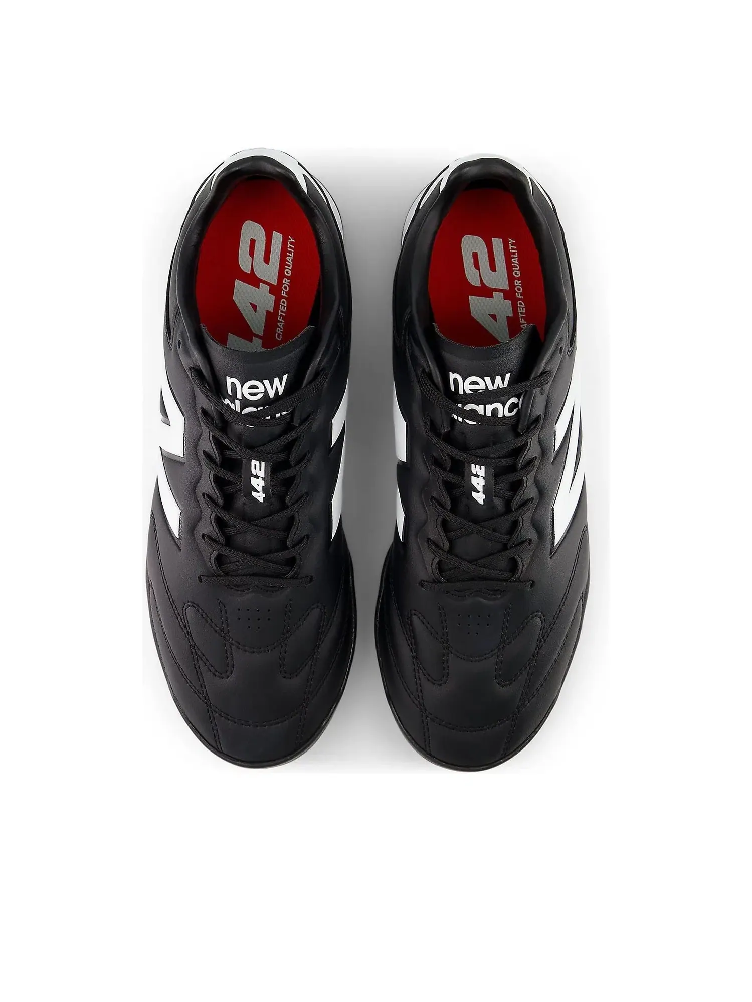 Кроссовки New Balance 442 Pro TF V3 'Black White Fire Cracker' U42T6TA — изображение 3 из 6, черный