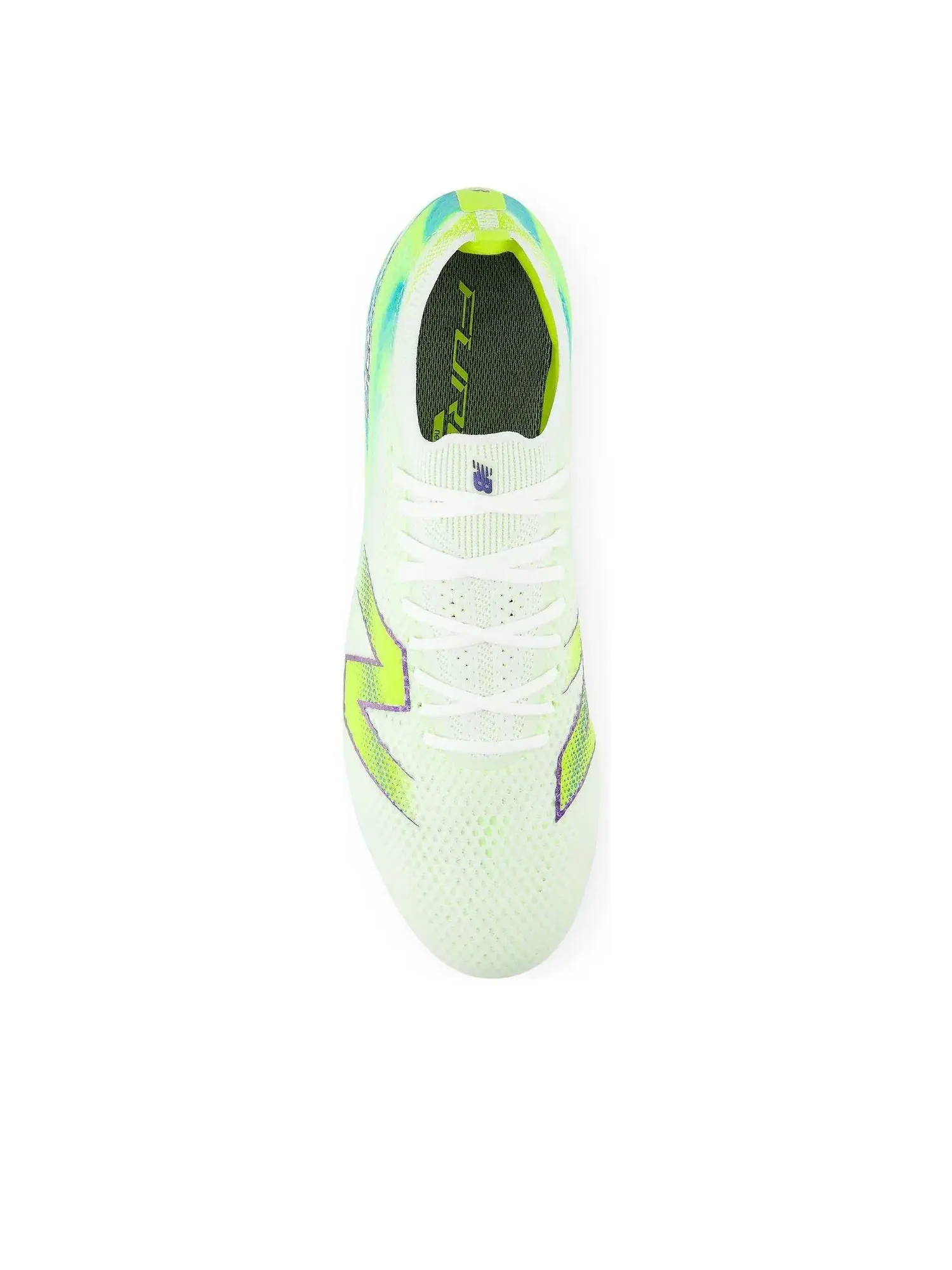 Мужские футбольные бутсы с шнуровкой Furon Elite MG V9 New Balance — изображение 3 из 5, зеленый