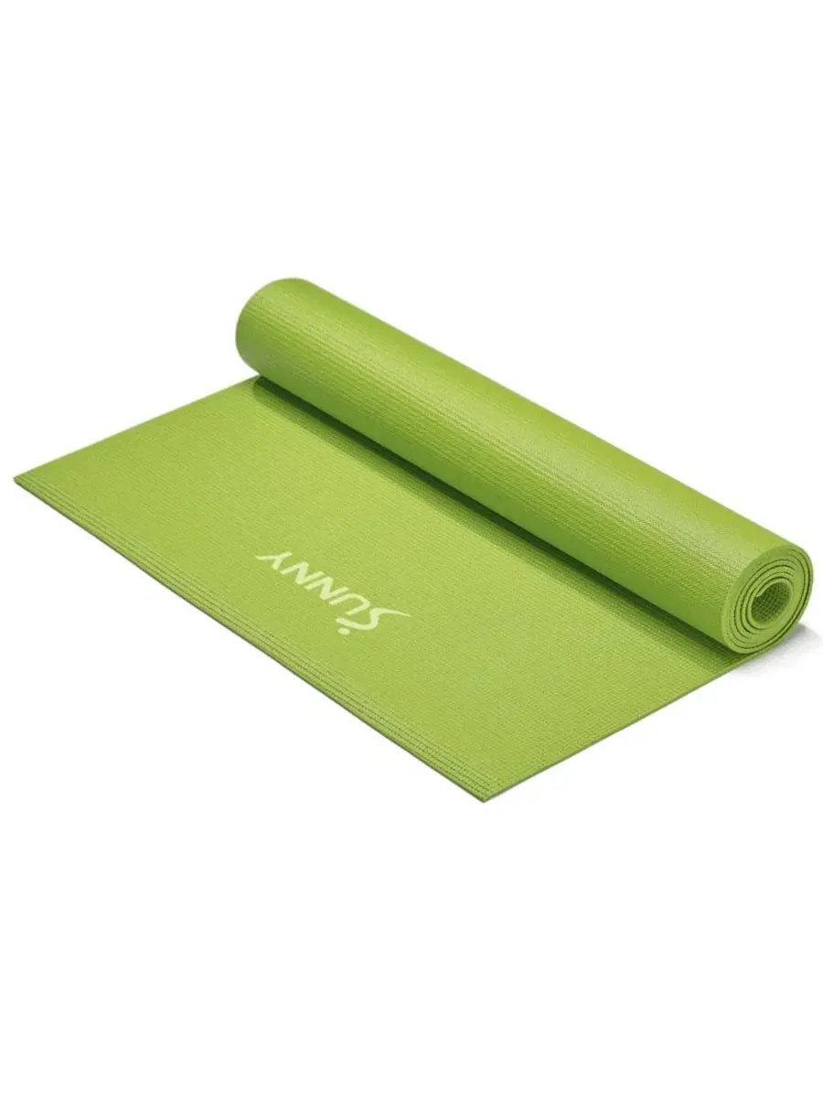 Прочный, износостойкий коврик для йоги, зеленый Sunny Health & Fitness — зеленый