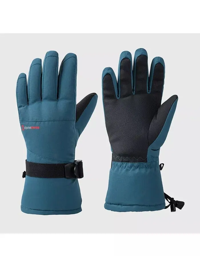 Мужские водонепроницаемые перчатки для сноуборда 3M Thinsulate Winter Alpine Swiss