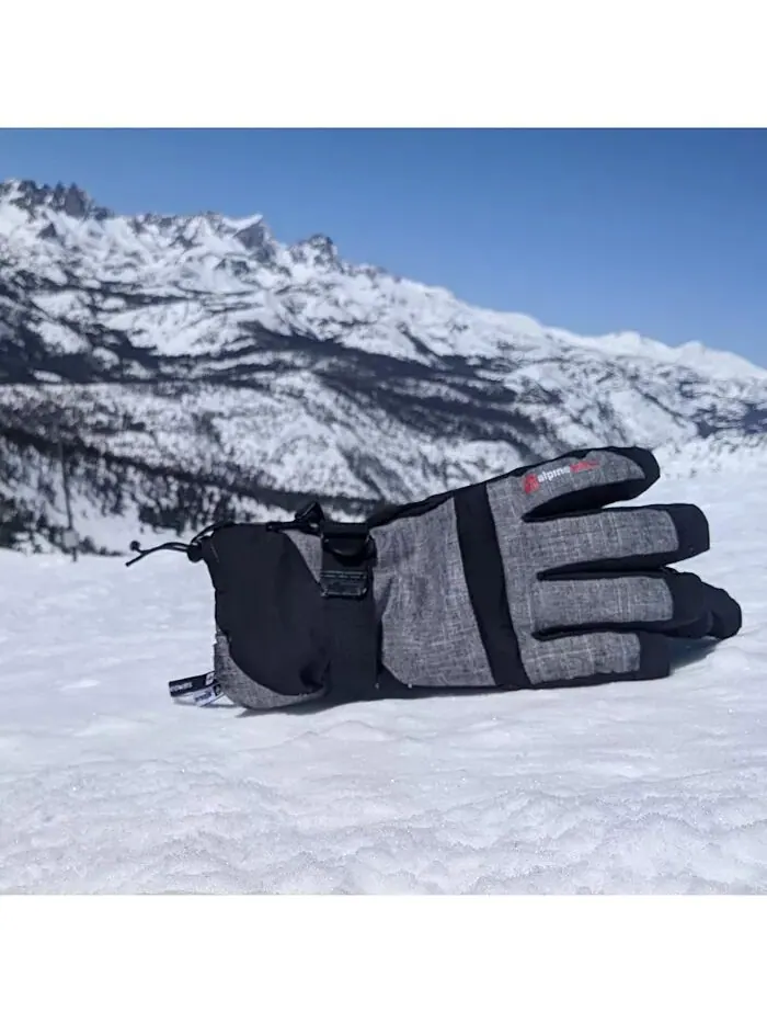 Мужские водонепроницаемые перчатки для сноуборда 3M Thinsulate Winter Alpine Swiss — изображение 4 из 8, синий