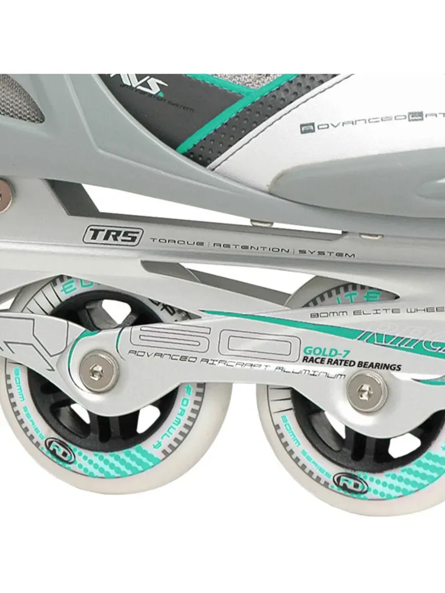 Женские роликовые коньки Aerio Q-60 Roller Derby — изображение 3 из 3, серый