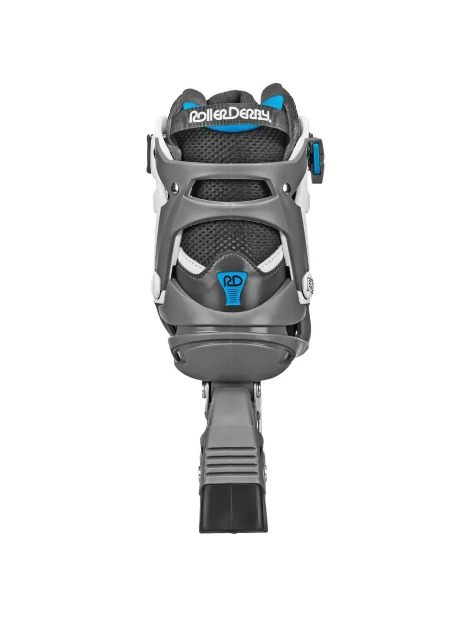 Женские роликовые коньки Aerio Q-60 Roller Derby — изображение 4 из 5, белый/серый/синий