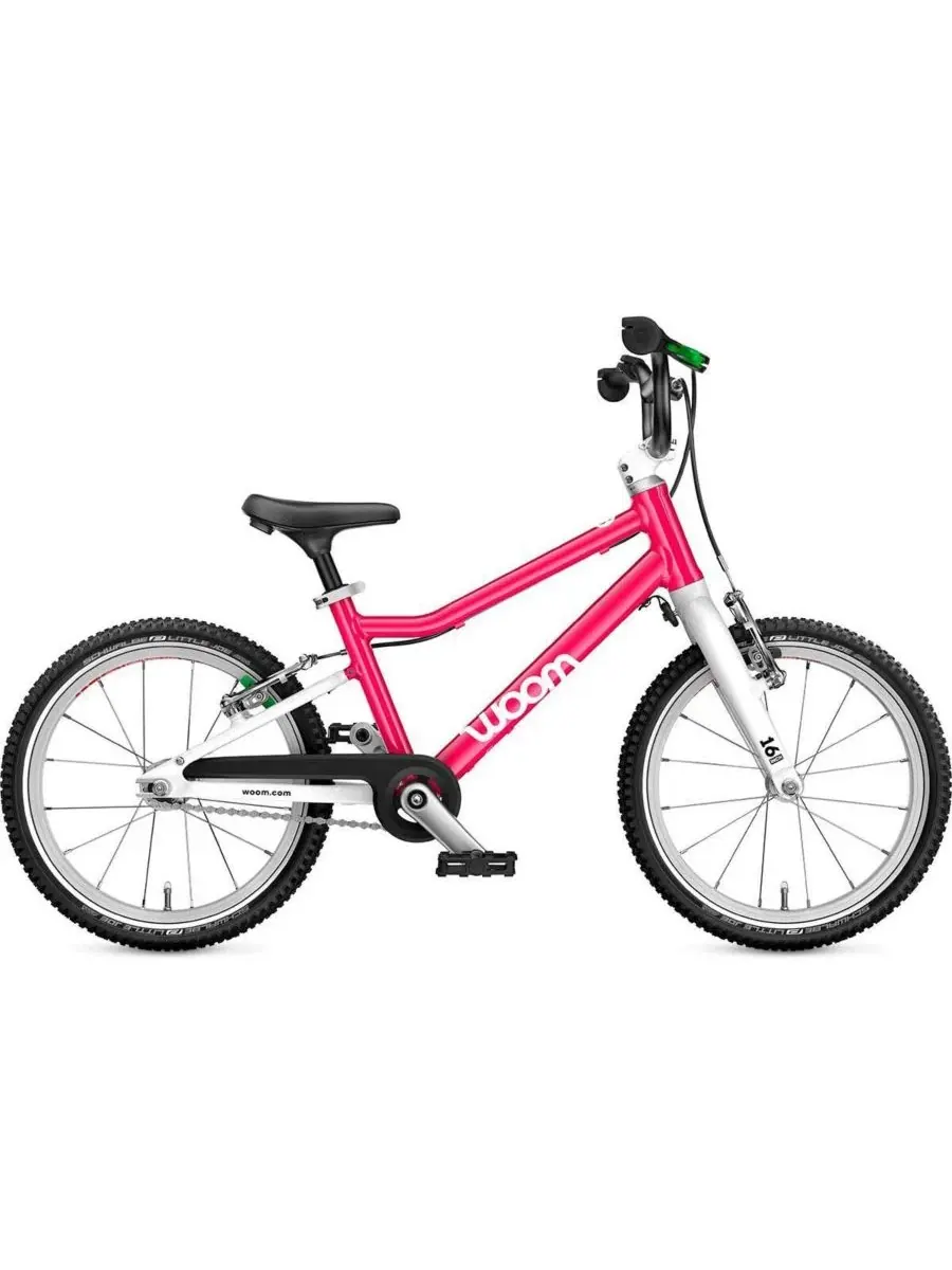 Детский велосипед Kids GO 3 41 см Woom — изображение 1 из 7, розовый