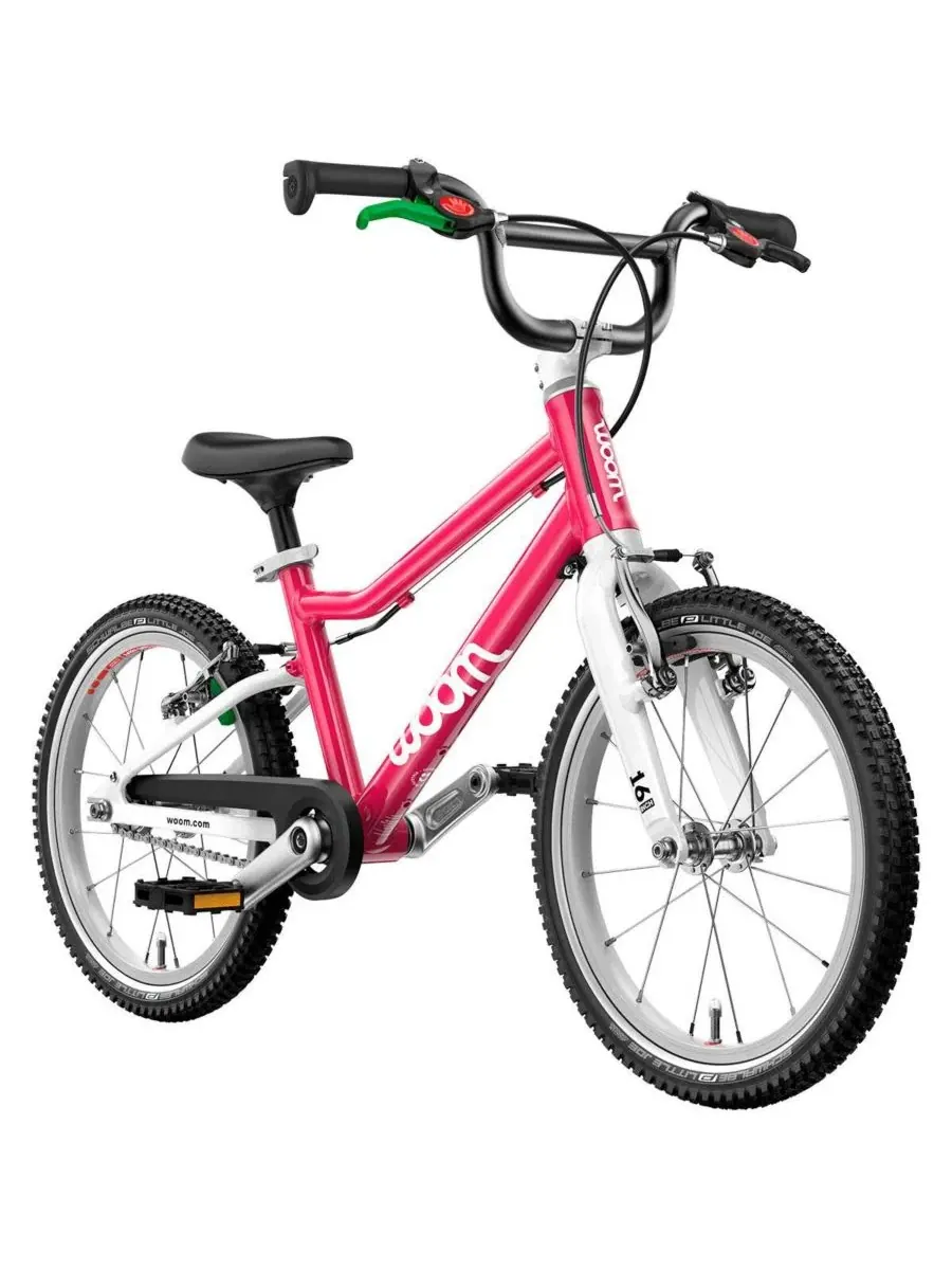 Детский велосипед Kids GO 3 41 см Woom — изображение 2 из 7, розовый