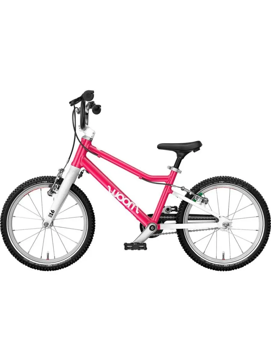 Детский велосипед Kids GO 3 41 см Woom — изображение 3 из 7, розовый